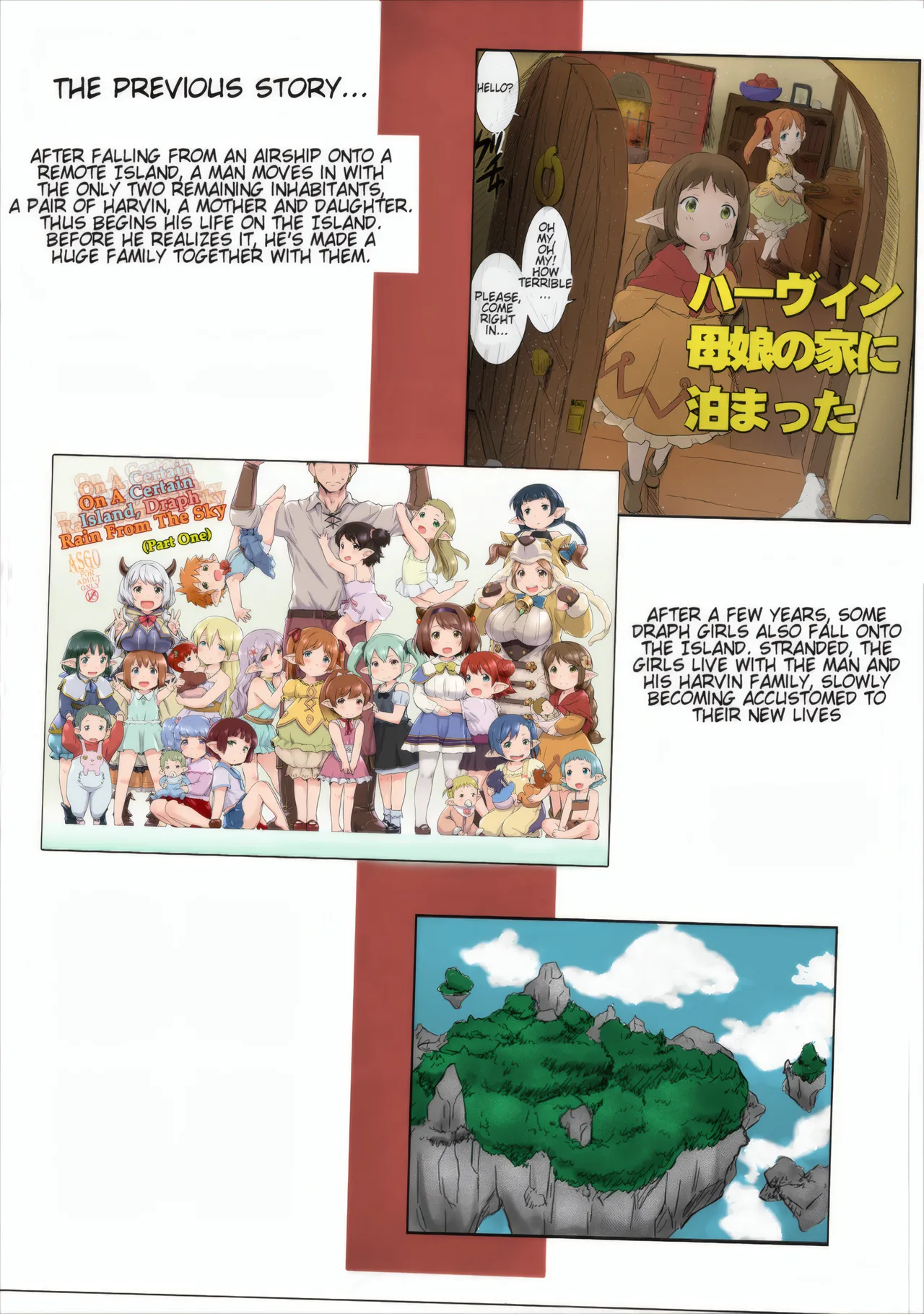 On A Certain Island, Draph Rain From The Sky page 5 full