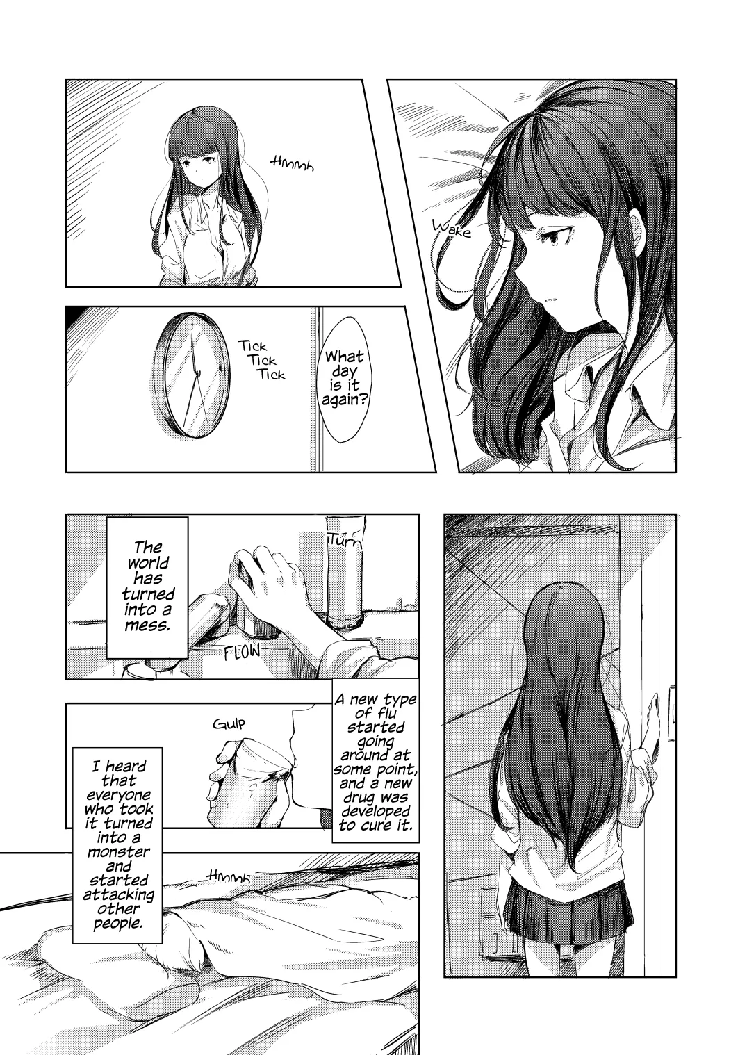 Kyou mo Sekai wa Kumorizora | The World Is Still Cloudy Today page 5 full