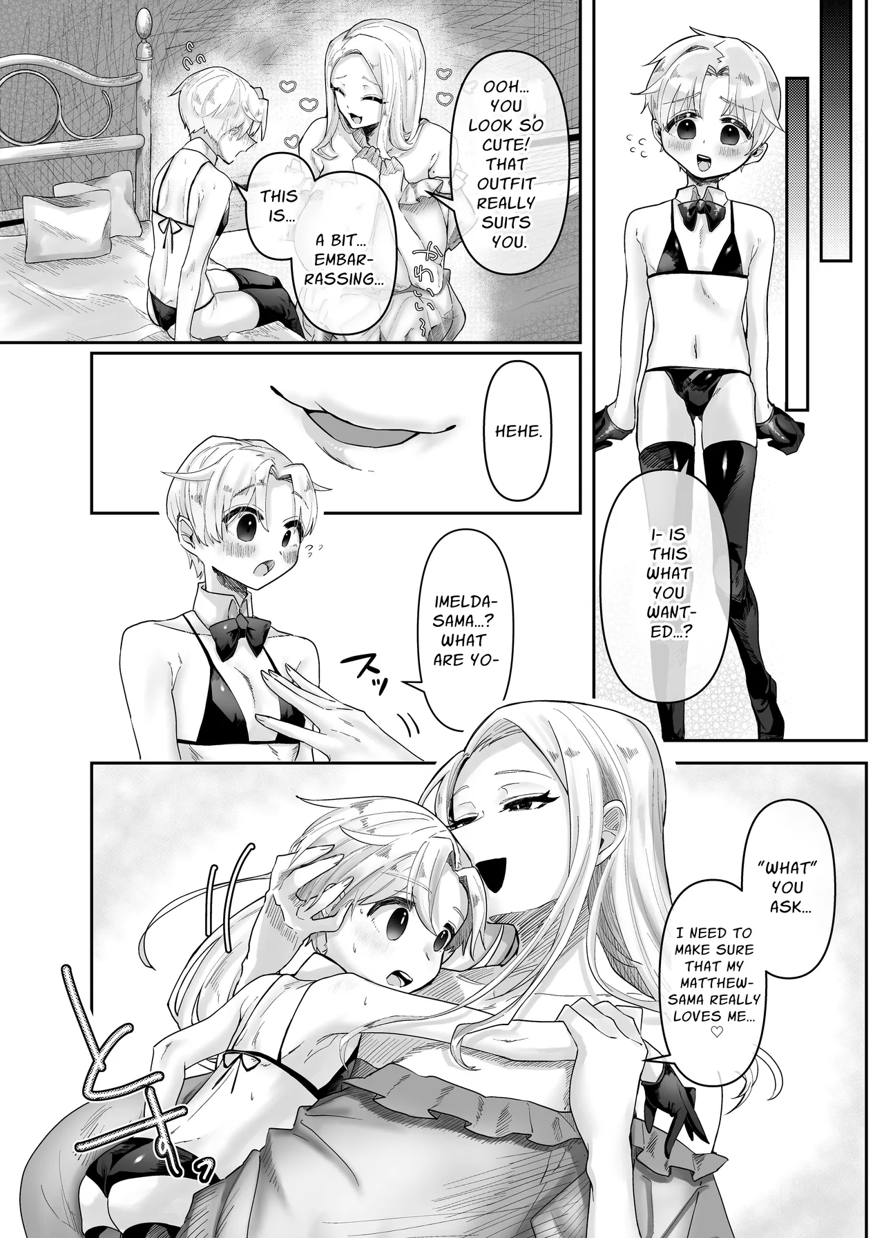 Kyojo Otome Game no Tensei Akuyaku Reijou wa Hametsu Flag Kaihi no Tame ni Konyakusha o Okashimasu | Reincarnated Otome Game Giant Villainess Ravages Her Fiancé To Avoid Triggering A Bad End Flag page 10 full