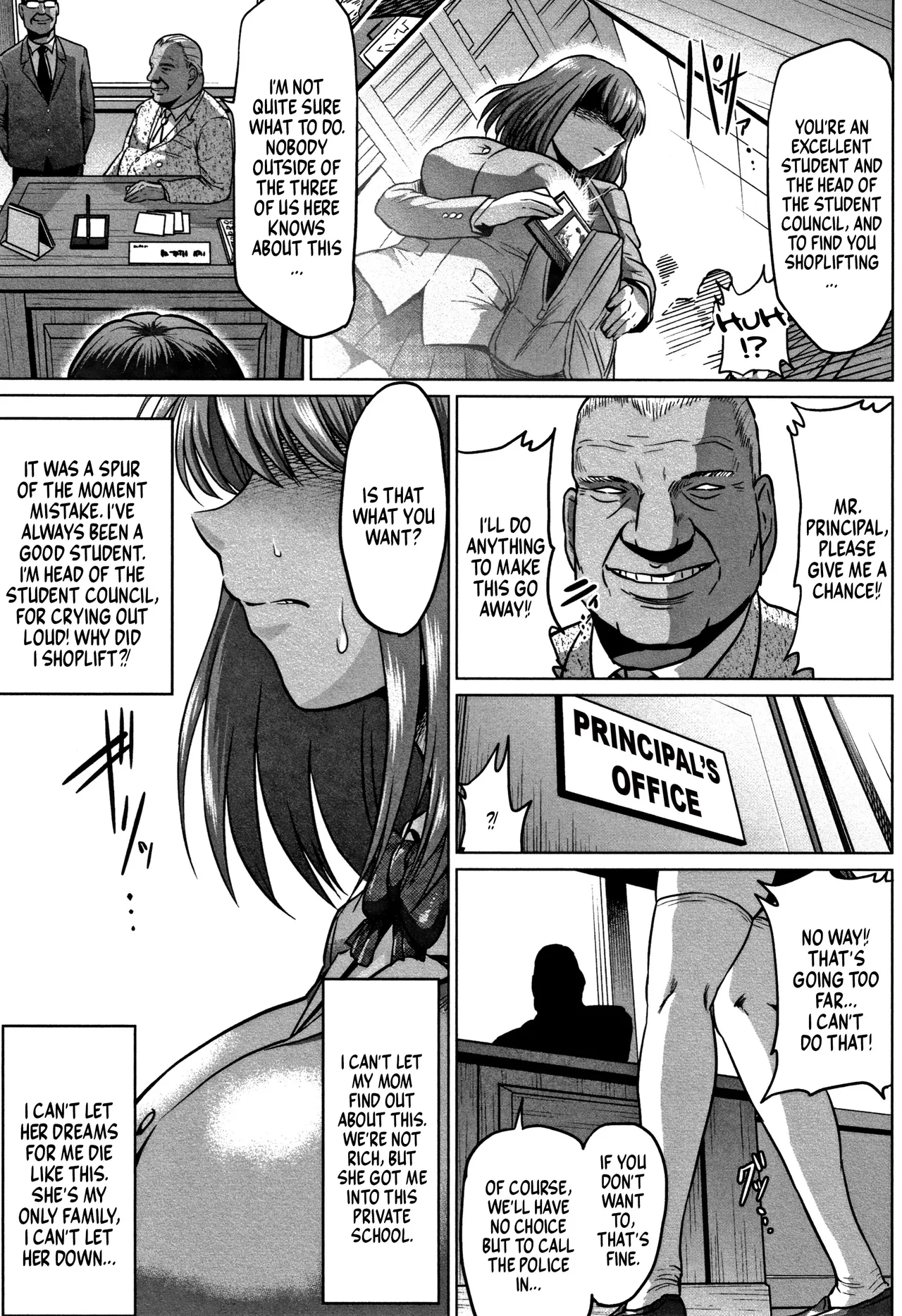 The Fall of the Student Council President  =TB= page 1 full