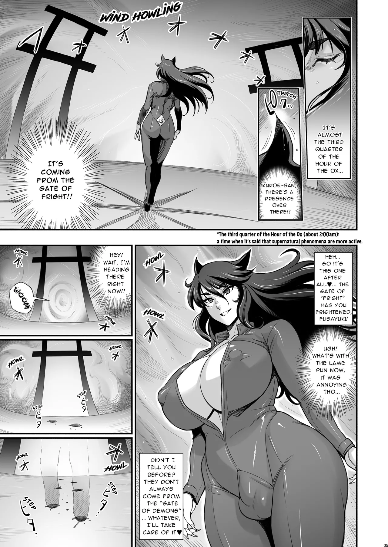 Nihon Tsuntsun Futanari Youko o Butabuta ni Shitsukechau Ohanashi page 5 full