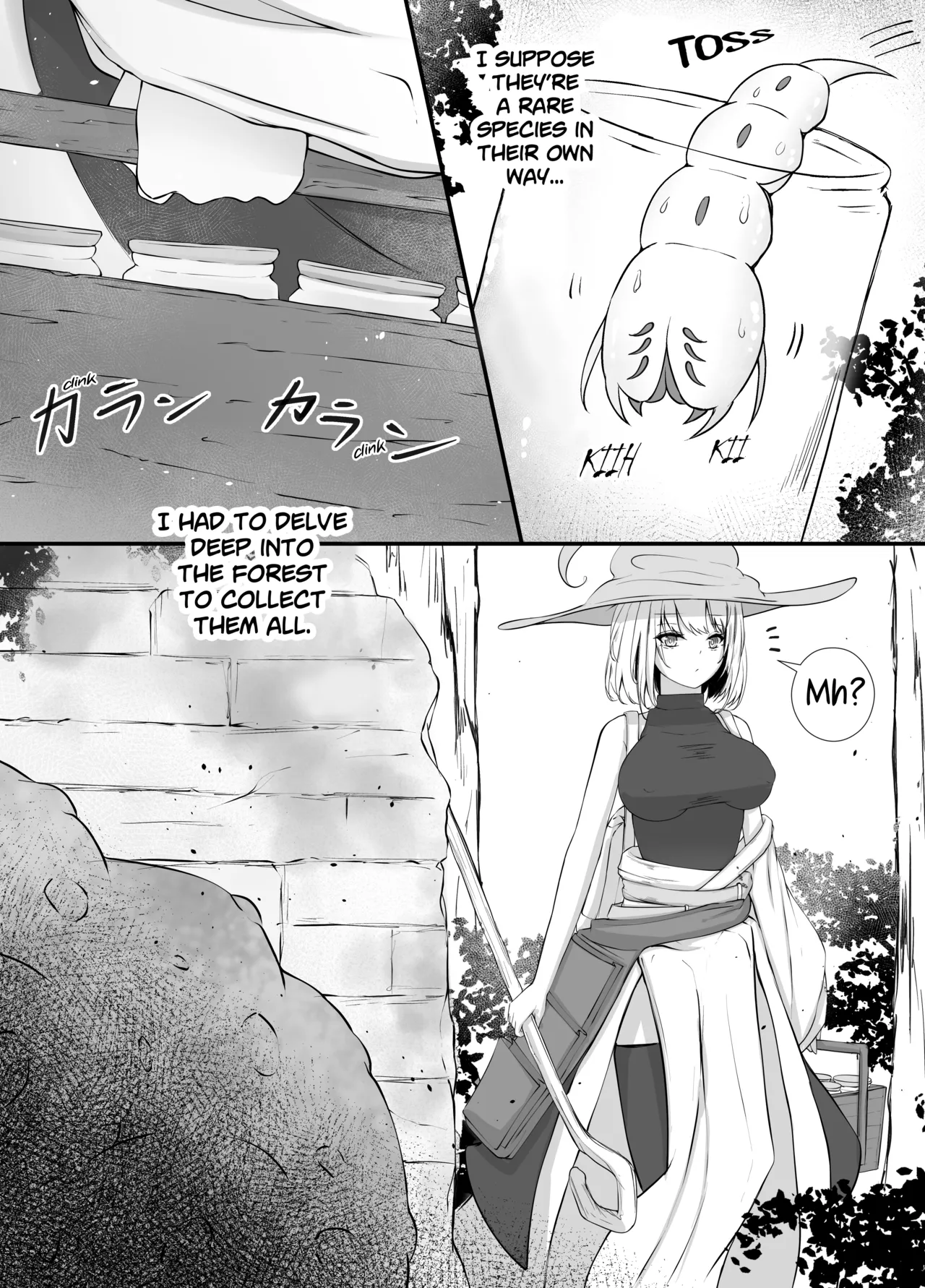 Onna Mahoutsukai-san Mushikan Hanashi | 여마법사의 충간이야기 page 5 full
