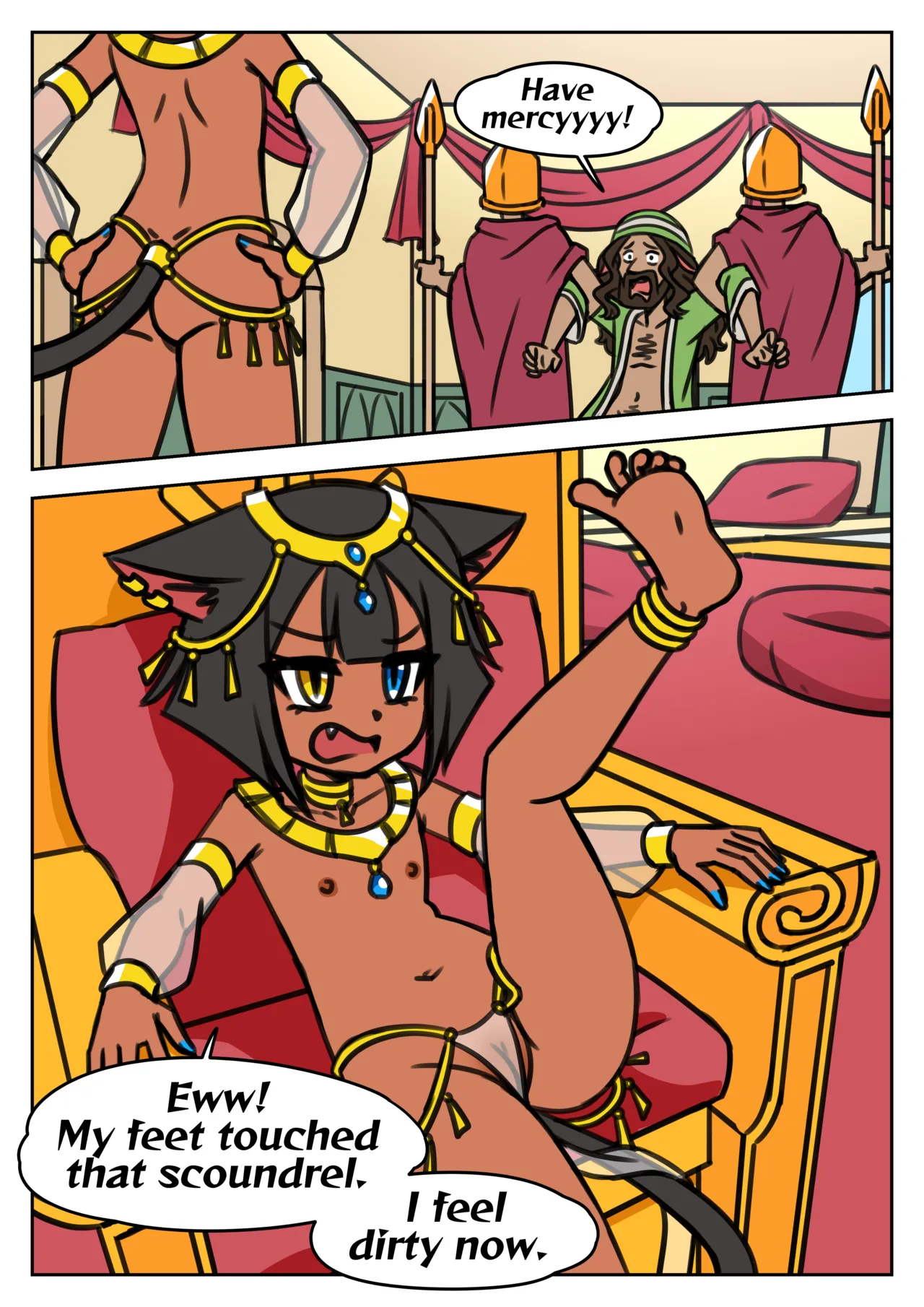 Regalia Enthralled - chapter II - Foot Washer page 5 full
