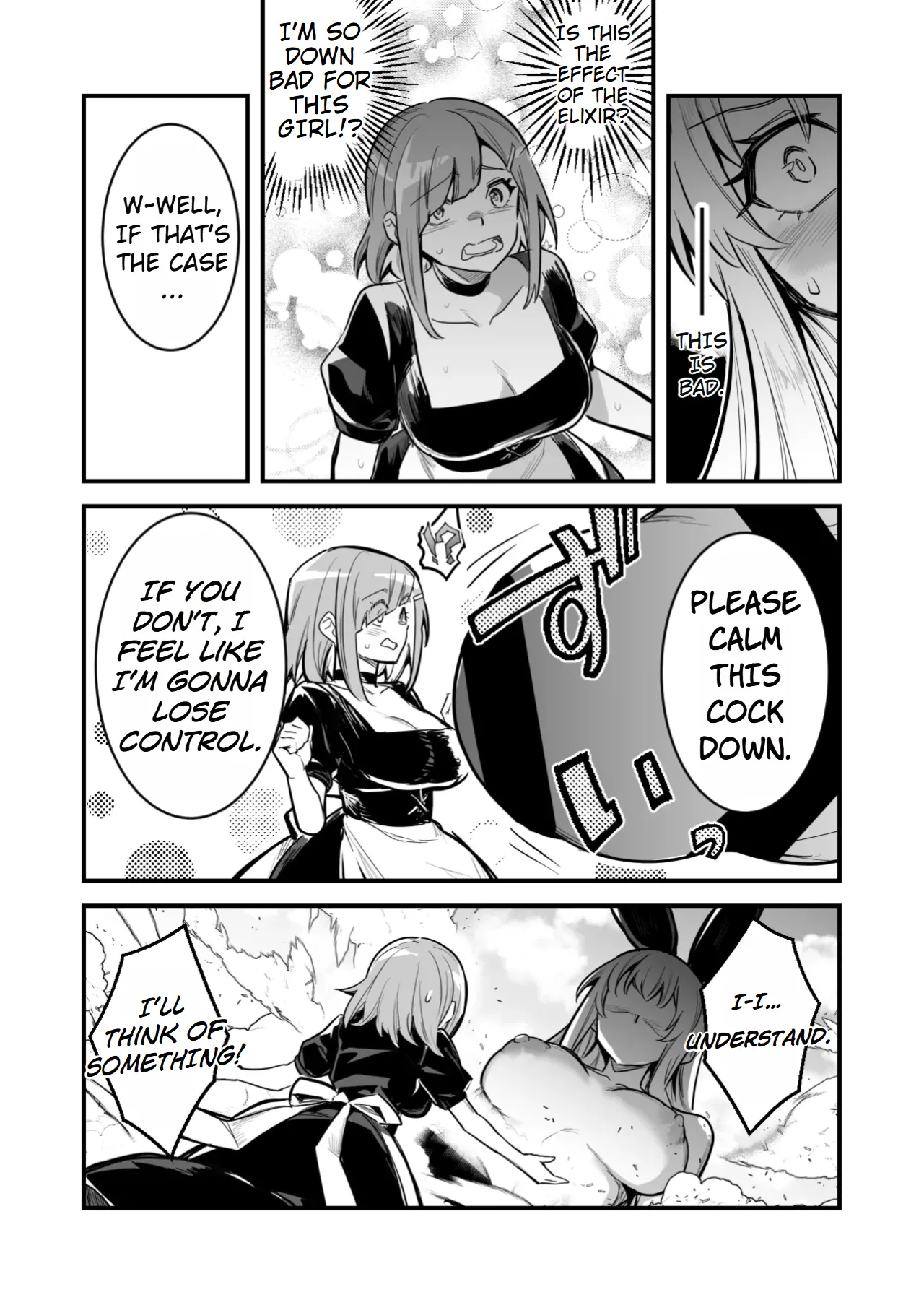 An adventurer grown huge from an elixir, lost control and started fucking things page 3 full