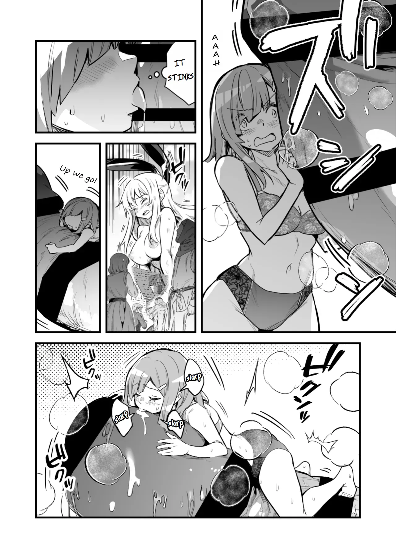 An adventurer grown huge from an elixir, lost control and started fucking things page 4 full