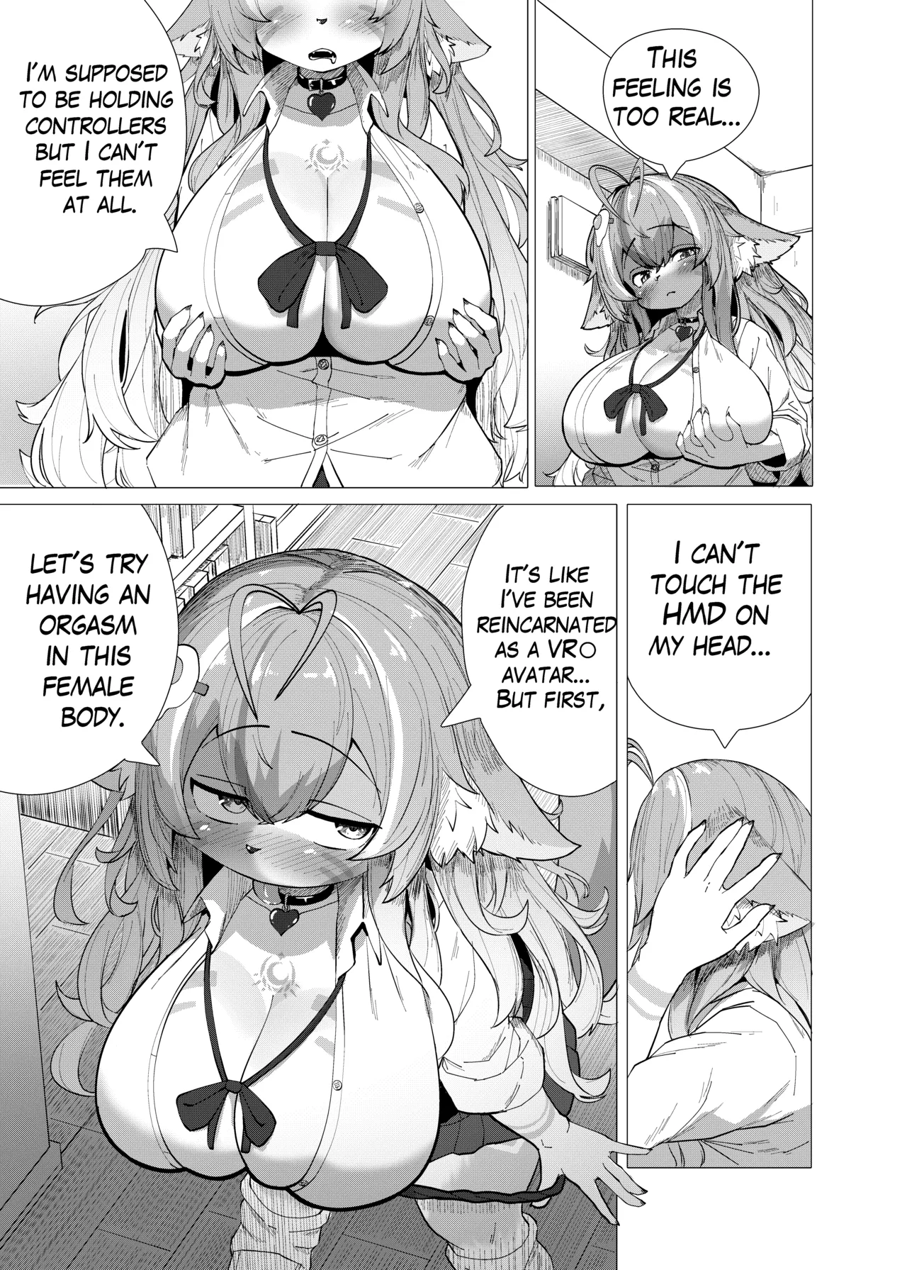 Douka Omanko Ikasetekudasai! eng page 6 full