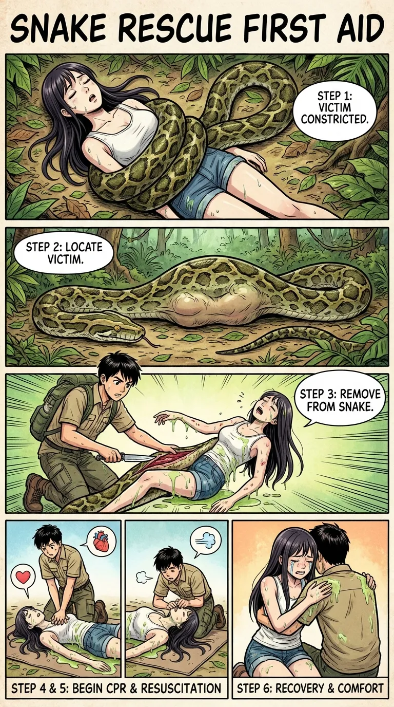 Safety Posters 2: Snake victim page 1 full