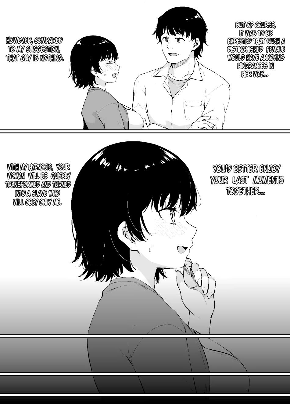 Saiminjutsu ni Kakariyasui Kanojo | An easy-to-hypnotize girlfriend... falling into depravity with her best friend. page 5 full