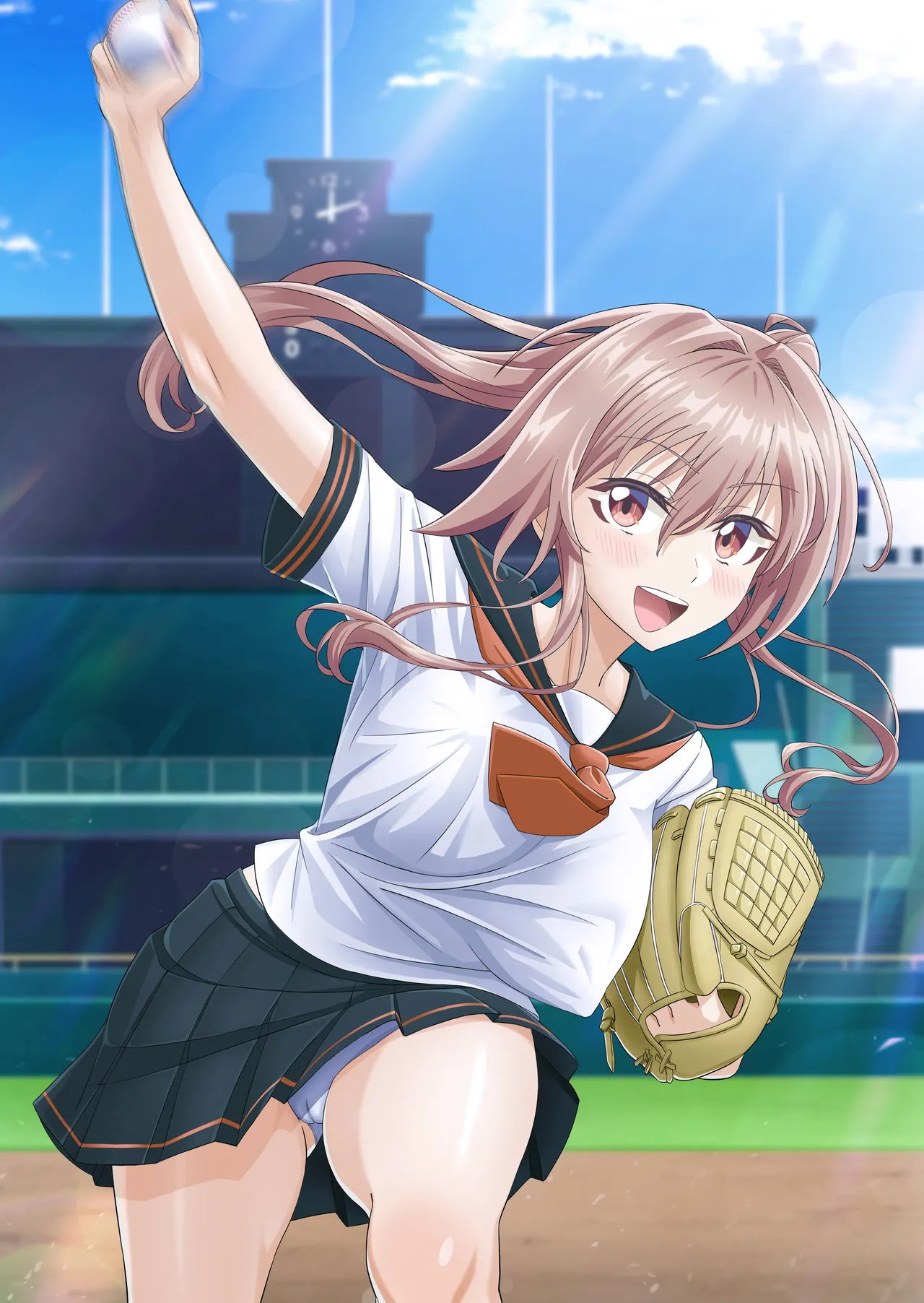 senpai ！ zutto su ki desi ta ！ ～ akoga re no bizin mane-zya- ga boku no sei de huryou tati no niku benki ni o tiru made ～ page 1 full