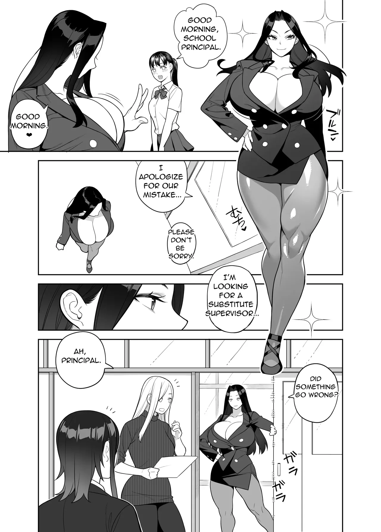 Monster Boobs Teacher. page 4 full