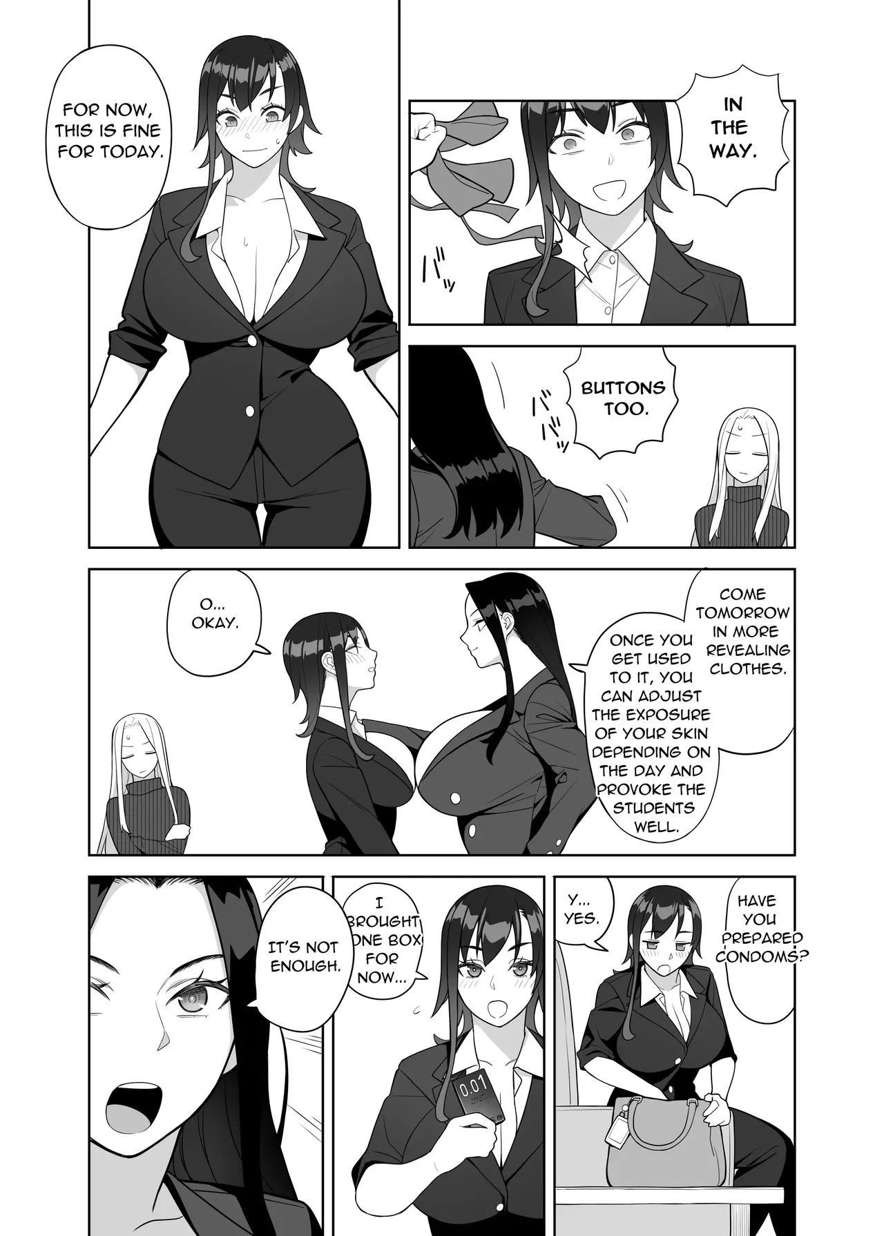 Monster Boobs Teacher. page 7 full