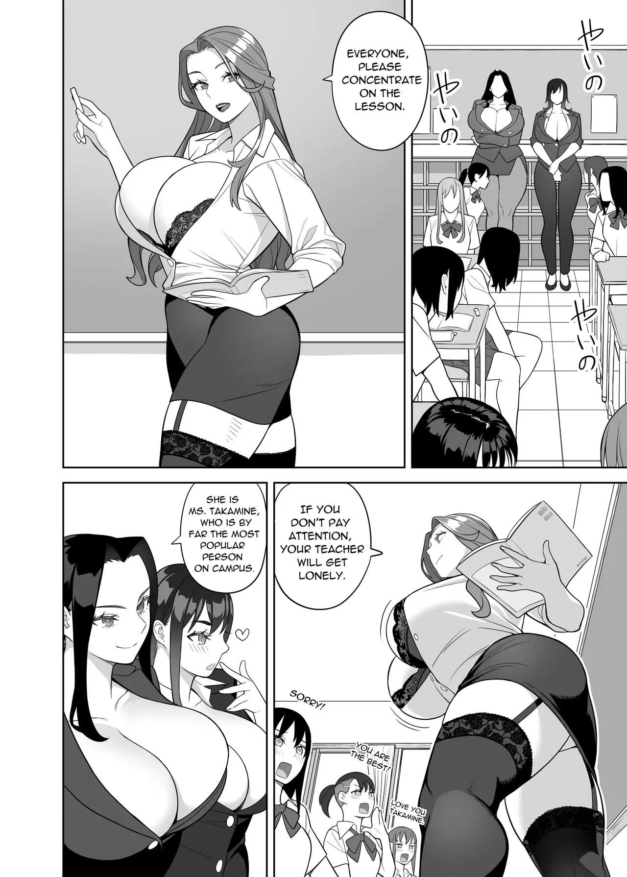 Monster Boobs Teacher. page 9 full