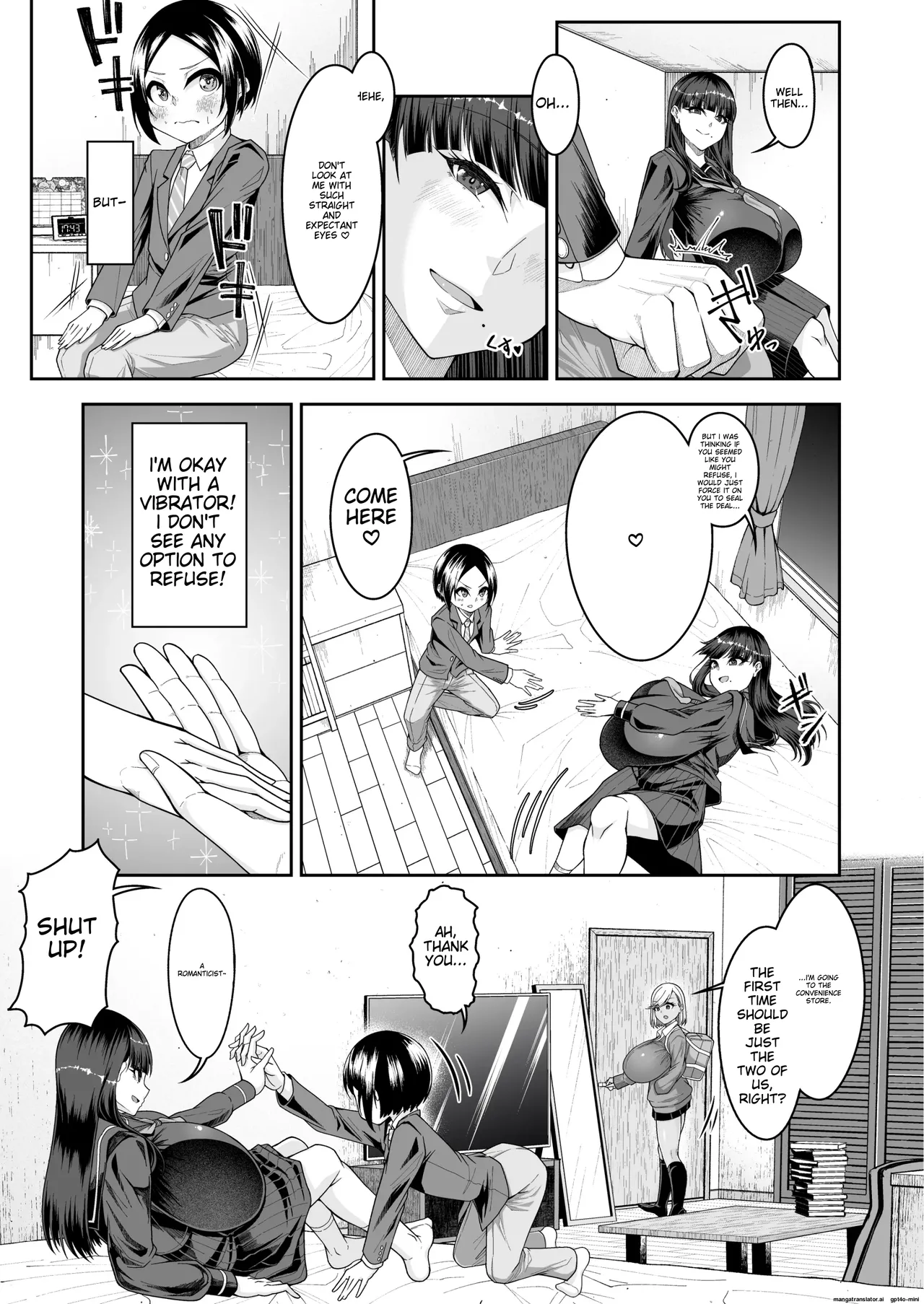 Shiroi Fuwafuwa to Kuroi Muchimuchi page 10 full