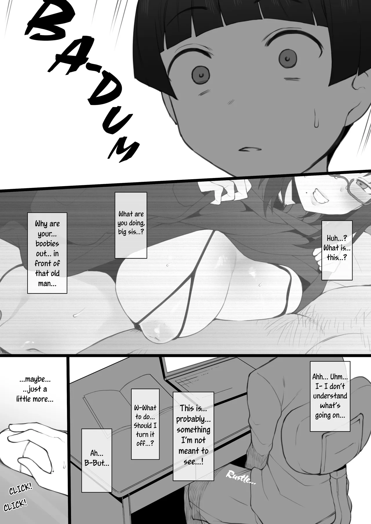 Daisuki na Onee-chan ni Karita Pasocon no Naka ni... | On the Laptop My Beloved Big Sister Lent Me… page 7 full