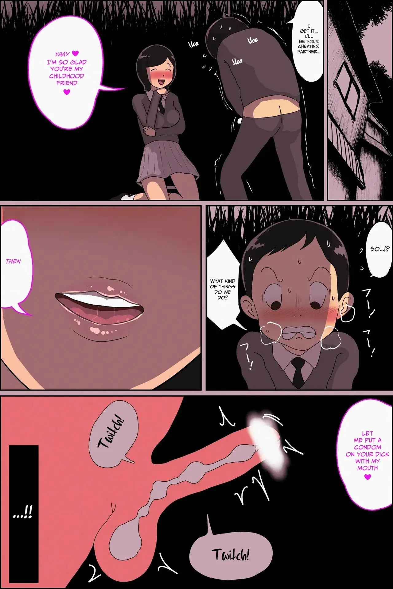 My Secret with the Hairy Girl Next Door Who Has a Sunny Boyfriend page 7 full