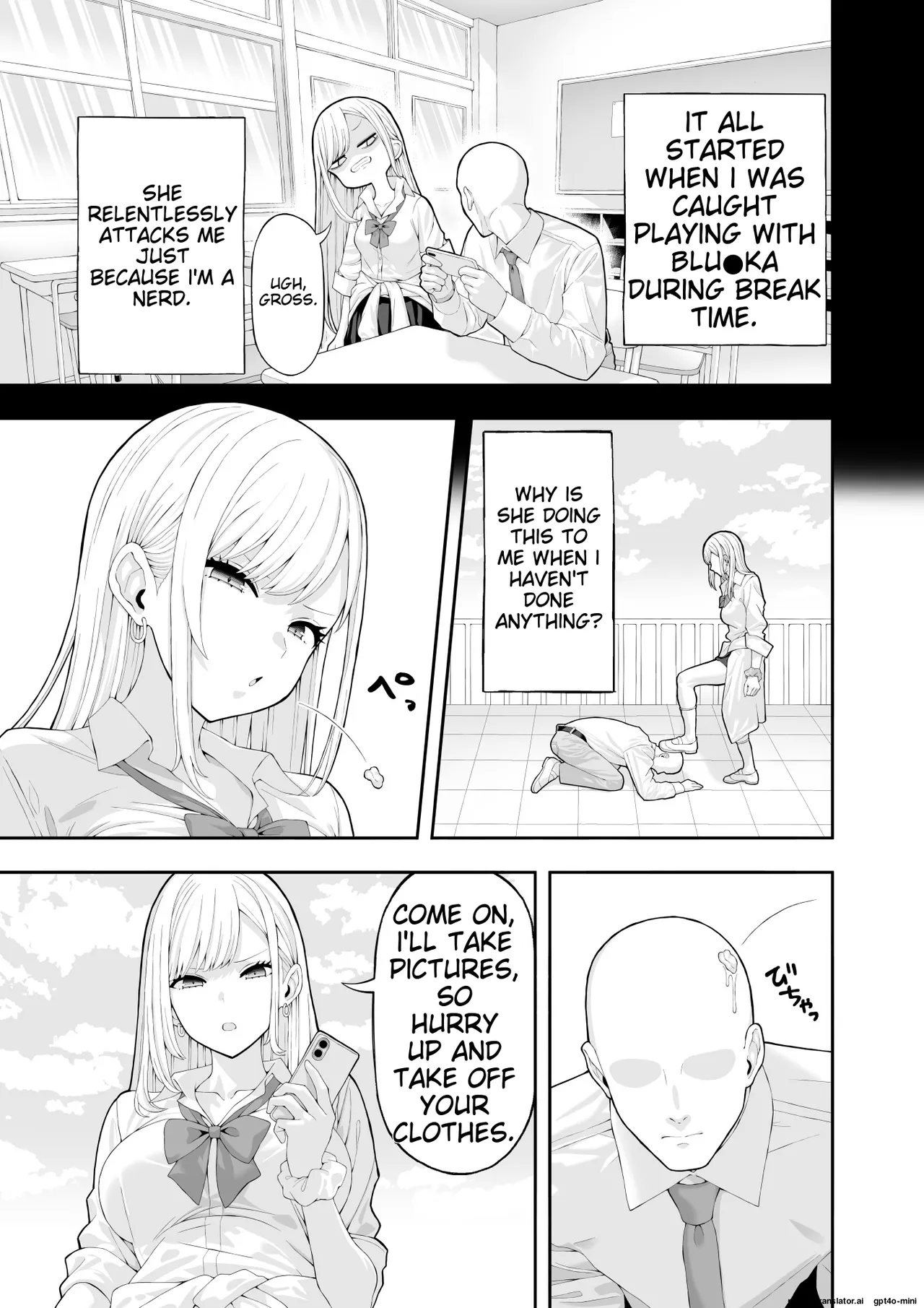 Ijimekko Gal o Saimin Appli de Fukushuu suru Hanashi page 4 full