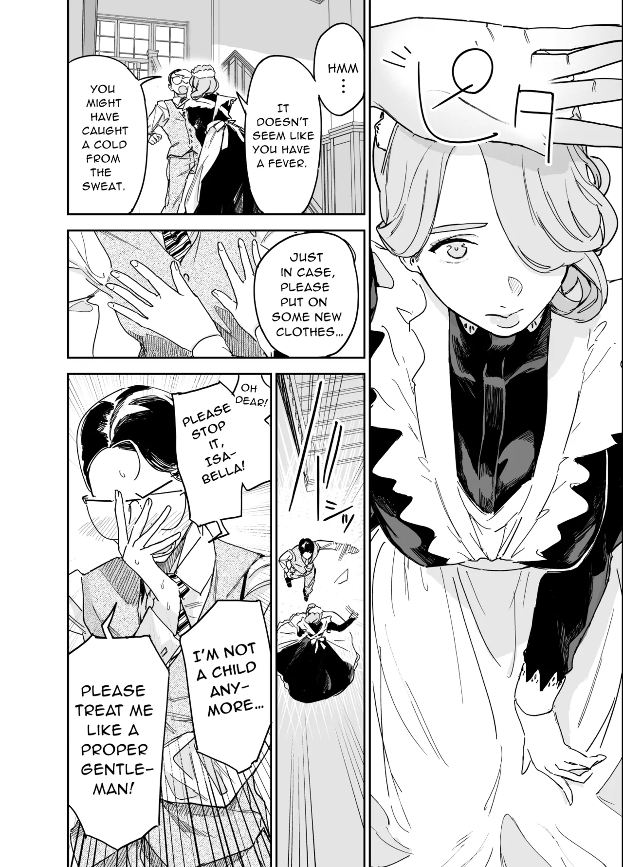 Boku no Nurse Maid Isabella no Fudeoroshi ~Ochichi ga Goshomou nara Tanezuke kudasaimashi~ | My Nursemaid Isabella's First Time ~ If You Desire, Please Impregnate Me ~ page 10 full