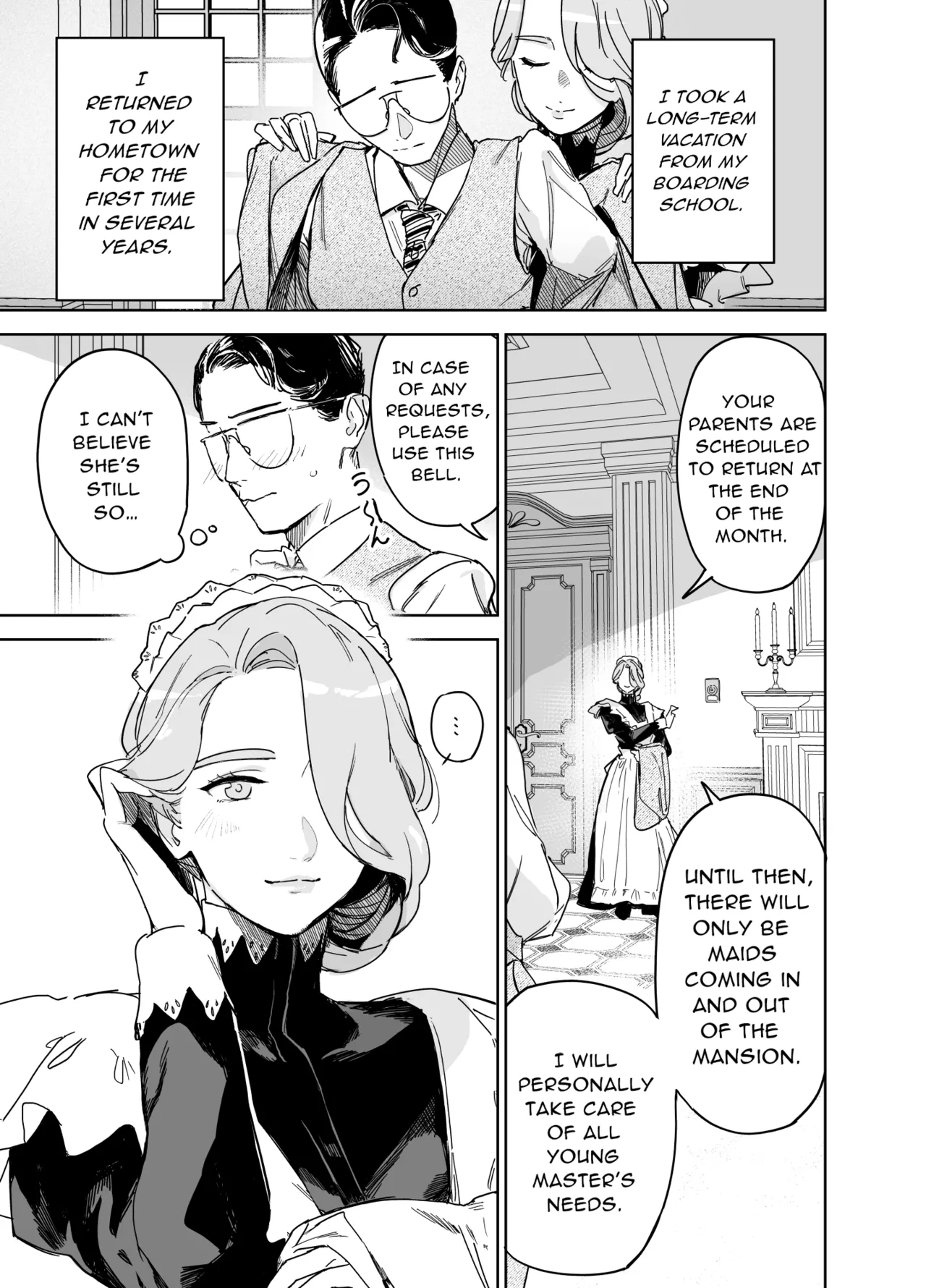 Boku no Nurse Maid Isabella no Fudeoroshi ~Ochichi ga Goshomou nara Tanezuke kudasaimashi~ | My Nursemaid Isabella's First Time ~ If You Desire, Please Impregnate Me ~ page 5 full