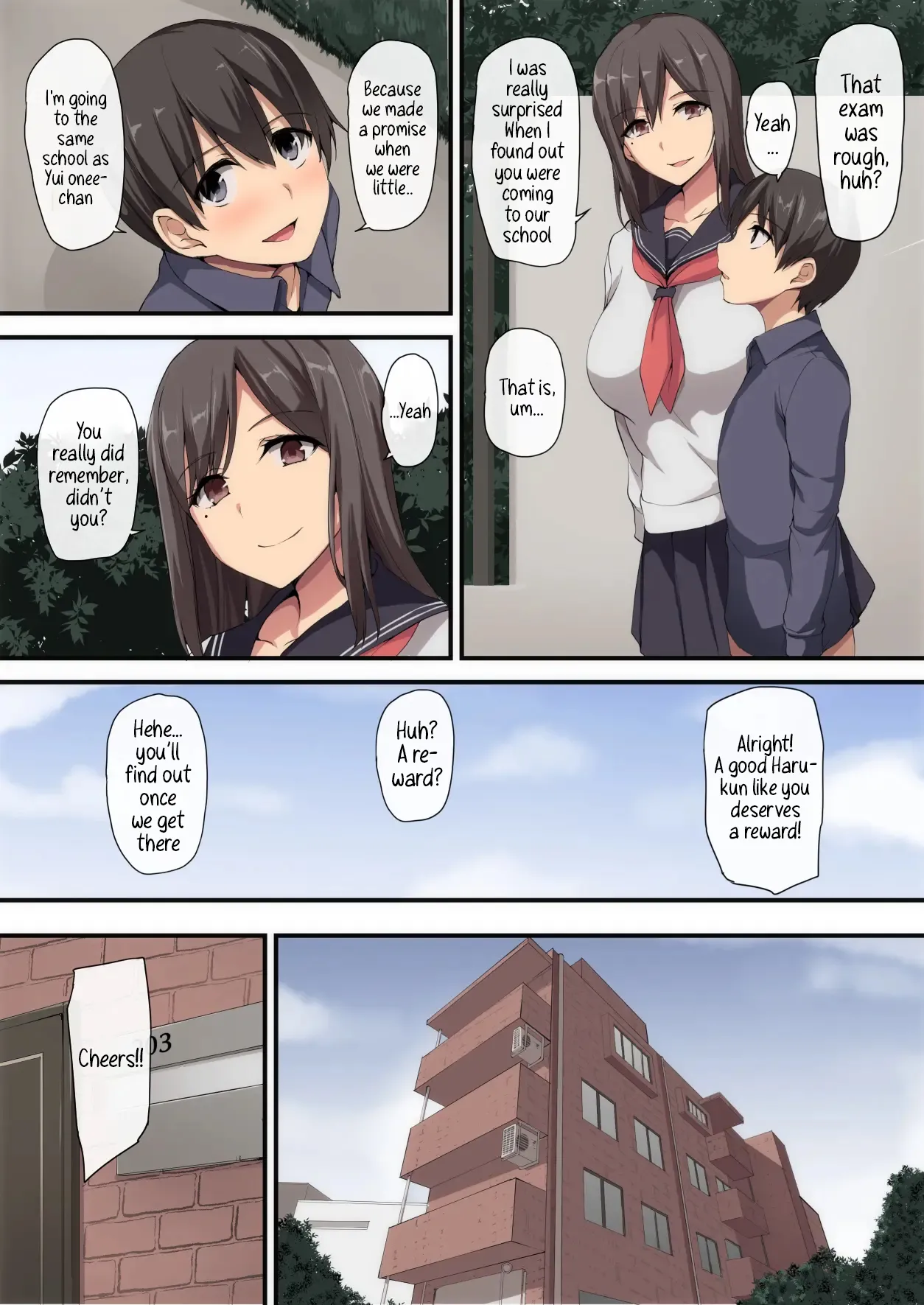 お姉ちゃんとのラブラブ生活～初体験はハーレムで～ | My Lovely Dovely Life With Onee-chan～ My First Time Will Be In a Harem～ page 4 full