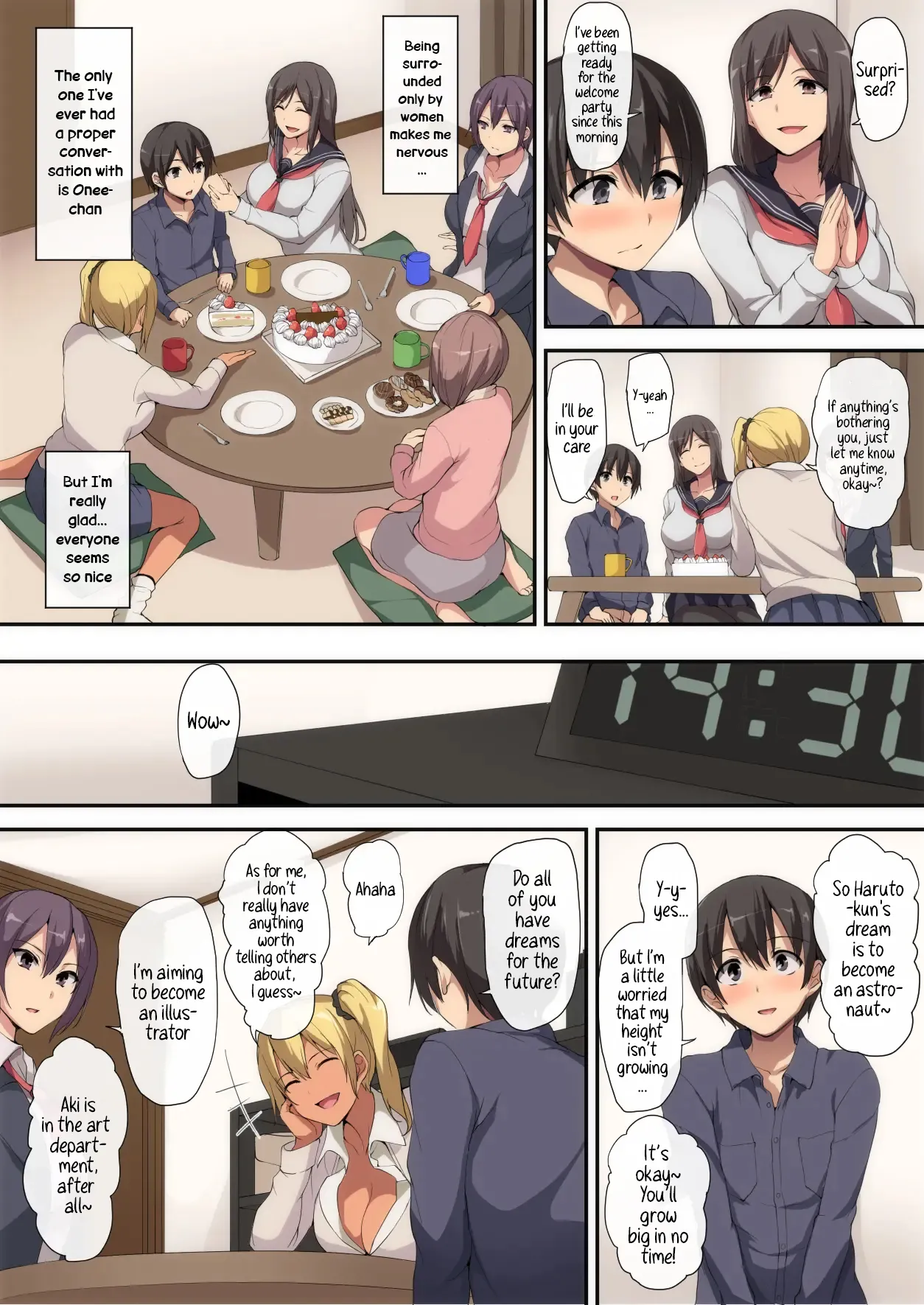お姉ちゃんとのラブラブ生活～初体験はハーレムで～ | My Lovely Dovely Life With Onee-chan～ My First Time Will Be In a Harem～ page 6 full