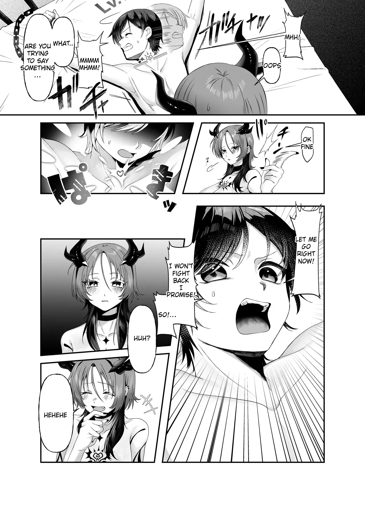 A story about a hero being ruthlessly level-drained by a succubus page 6 full