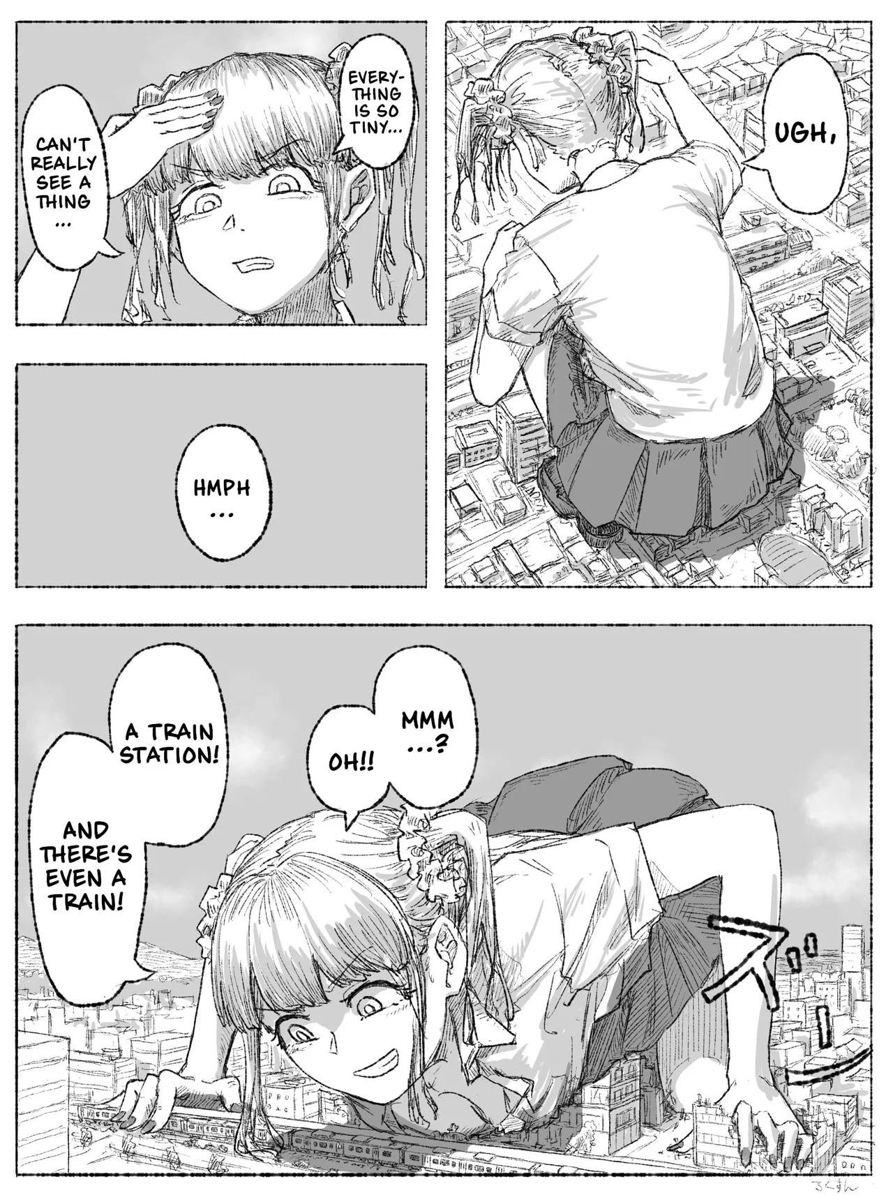 Gyaru JK ga Kobito o Miorosu | High School Gyaru Looking Down on Tinies page 5 full