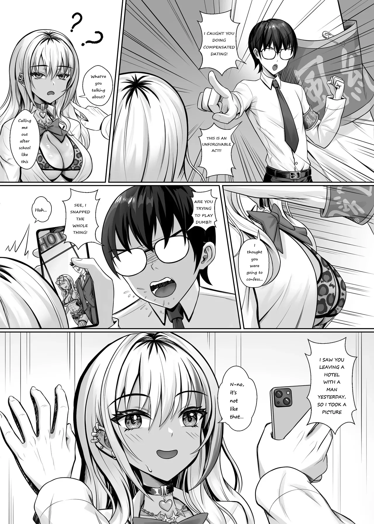 Class no Kuro Gal to Pakopako | Fucking With the Class’s Dark-Skinned Gyaru page 9 full