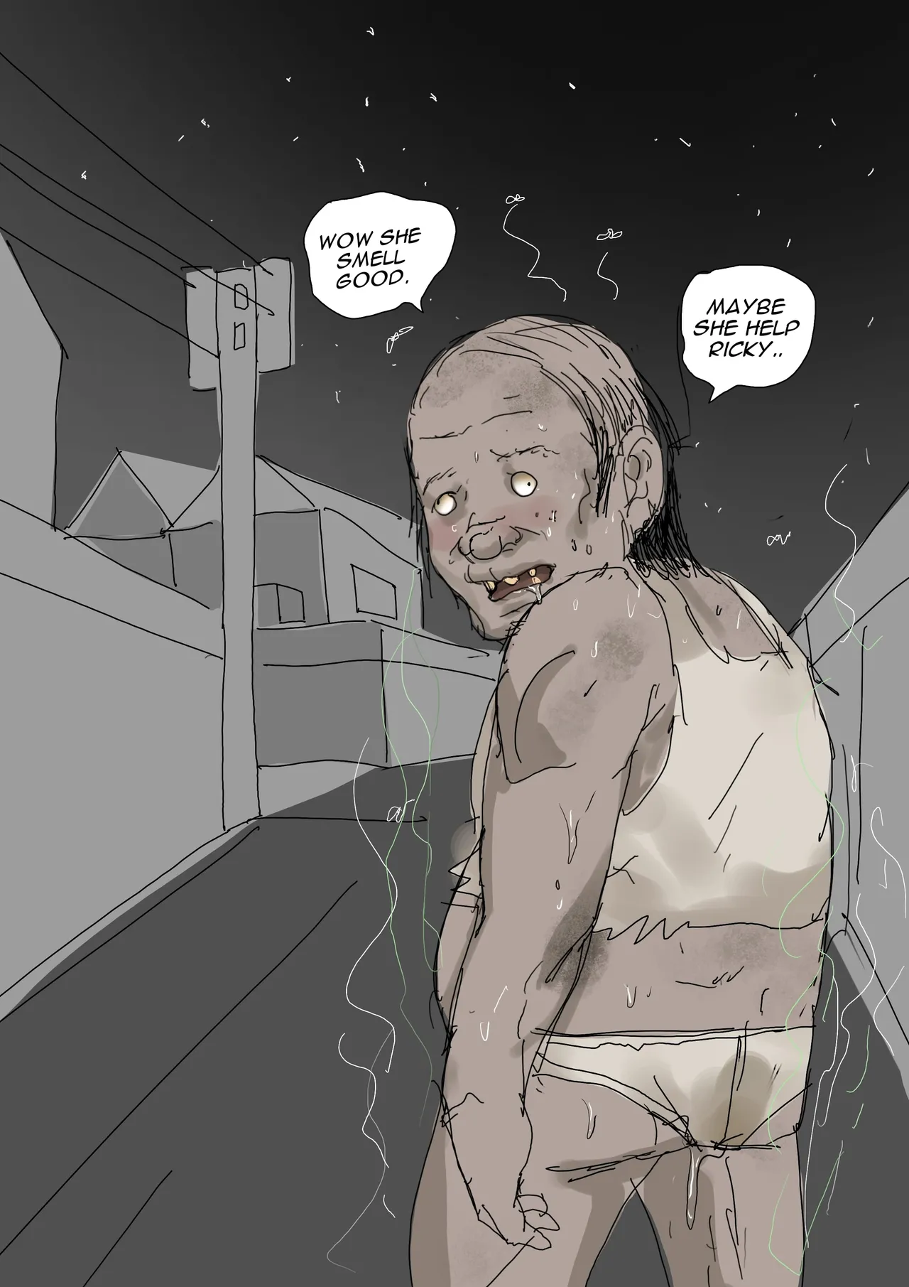 Sinful Lust - Lizana And The Homeless page 4 full