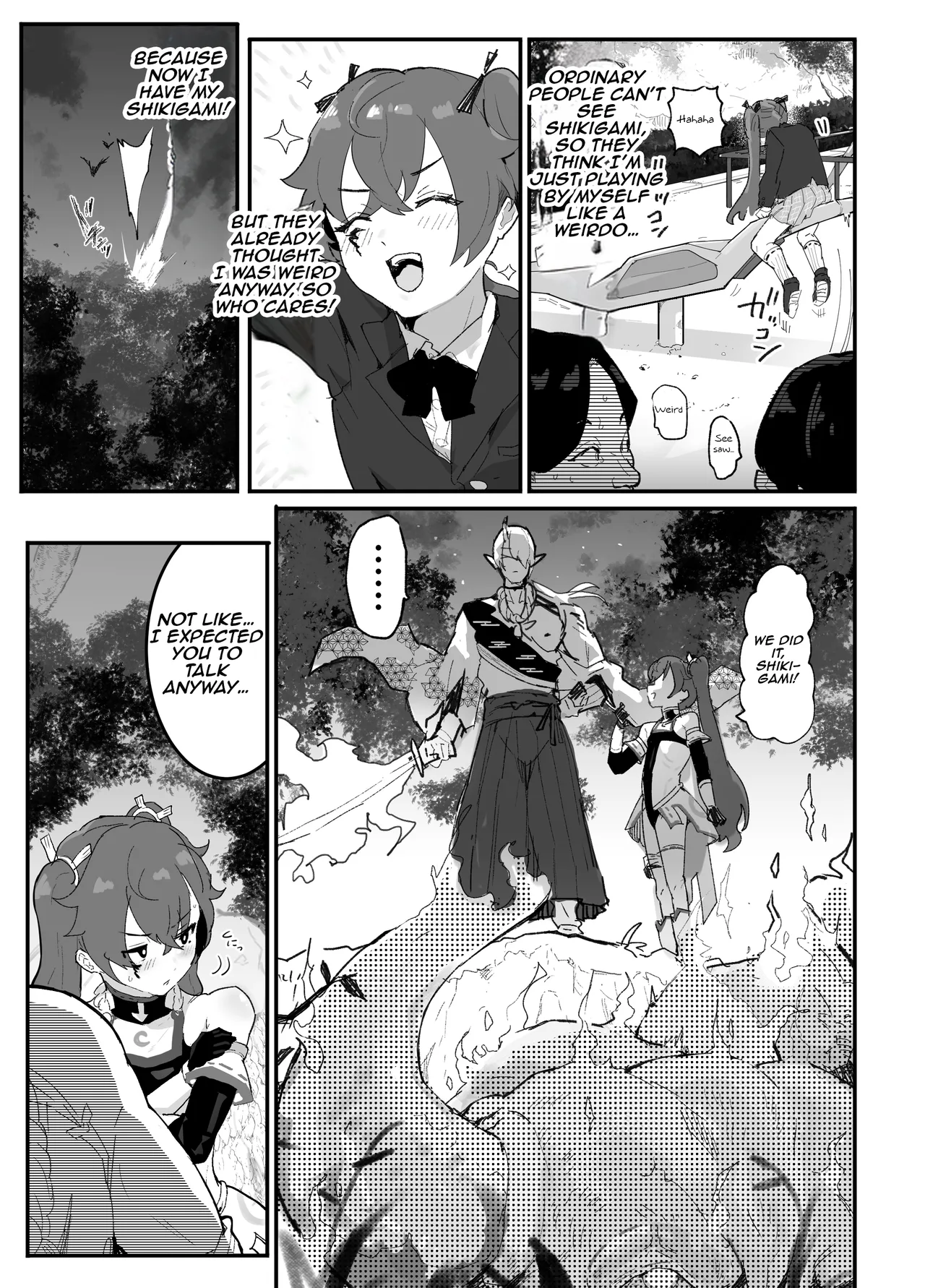 Ai In Chuugakusei Onmyouji no Seiyoku | Lust & Love -The Sexual Desires of a Middle School Onmyouji- page 10 full