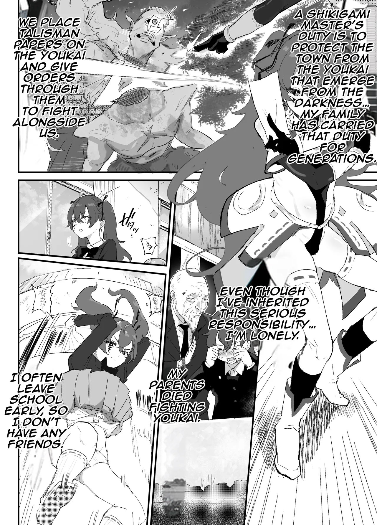 Ai In Chuugakusei Onmyouji no Seiyoku | Lust & Love -The Sexual Desires of a Middle School Onmyouji- page 3 full