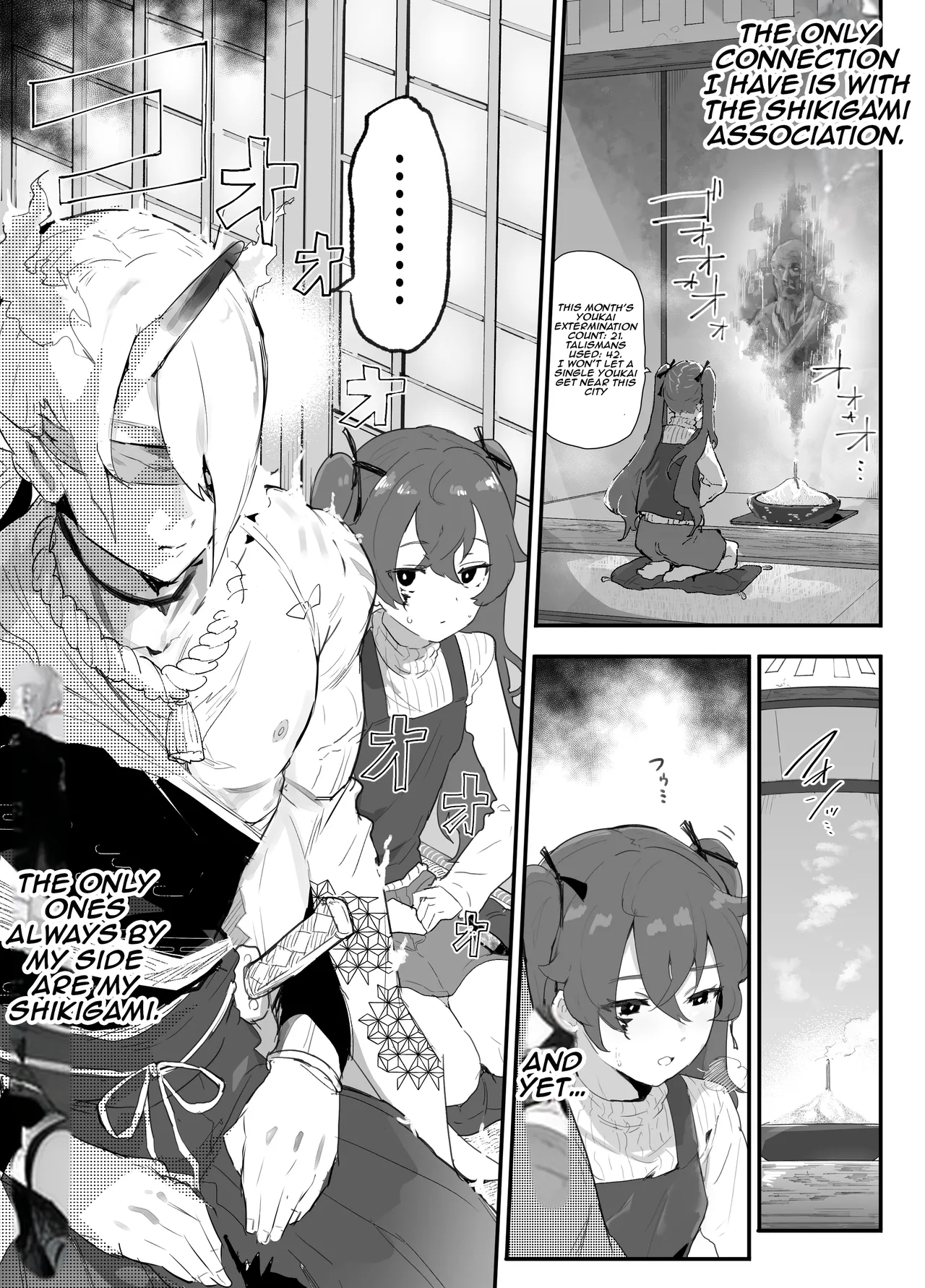 Ai In Chuugakusei Onmyouji no Seiyoku | Lust & Love -The Sexual Desires of a Middle School Onmyouji- page 4 full