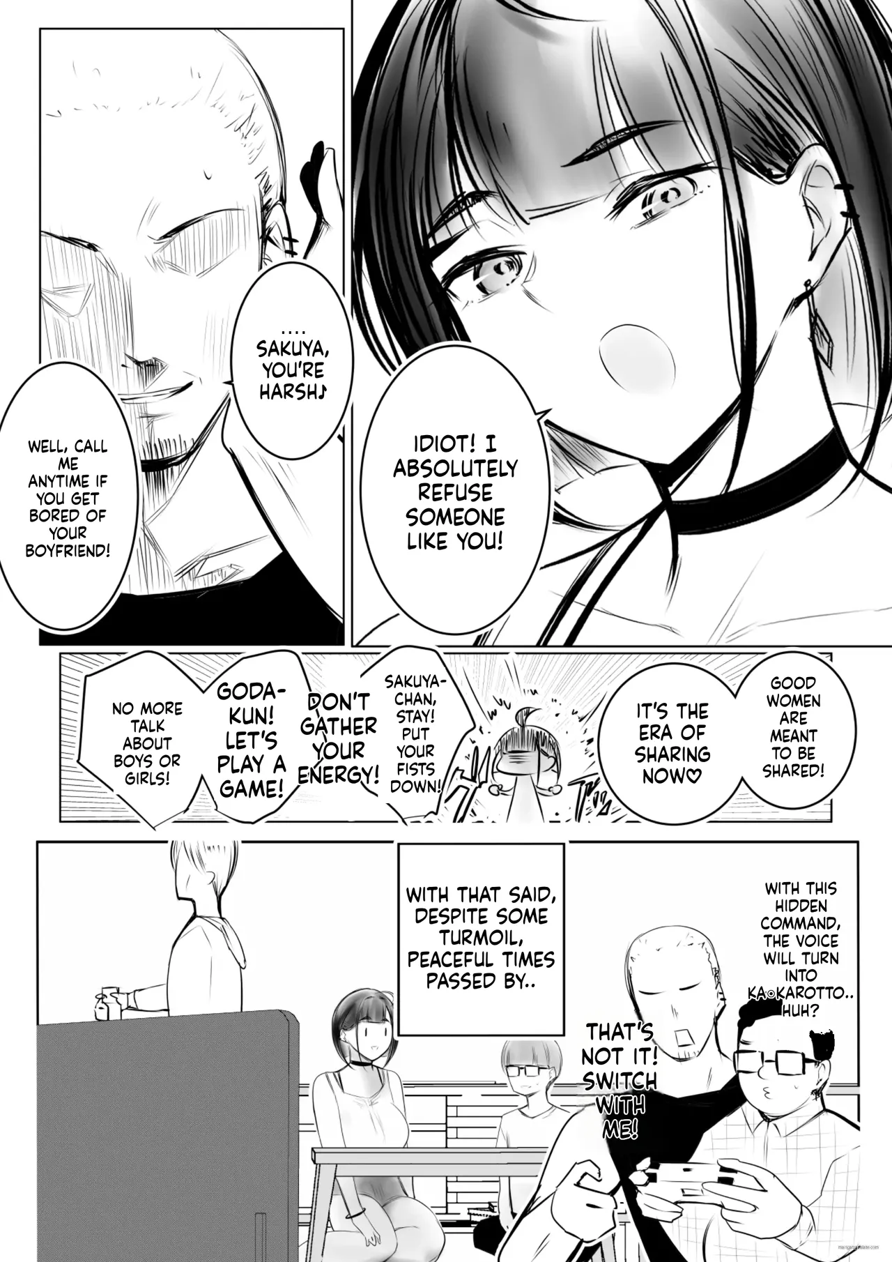 Hosoi-kun no Kanojo, Netorase OK datte yo page 10 full