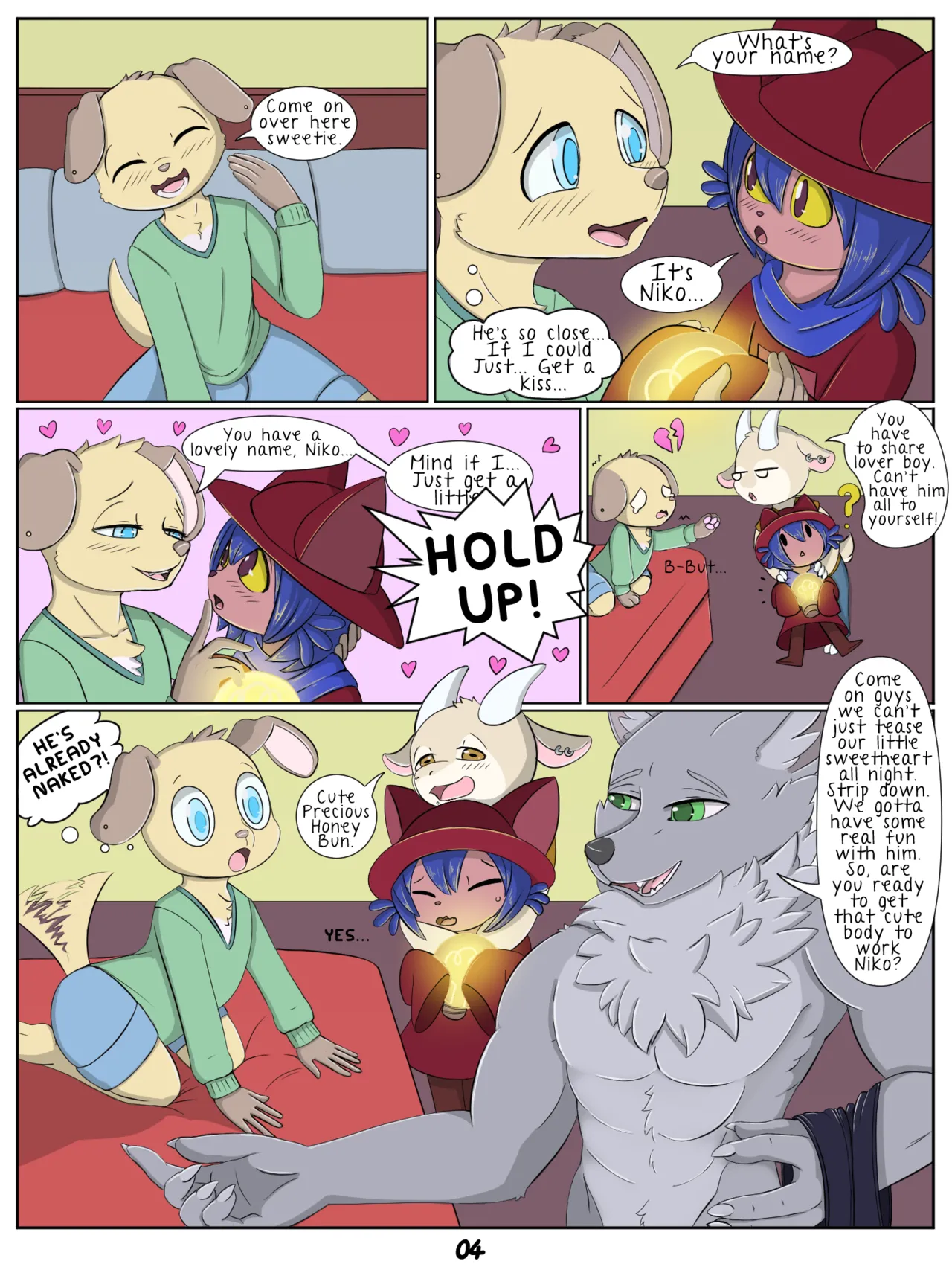 Niko's helping hand page 4 full