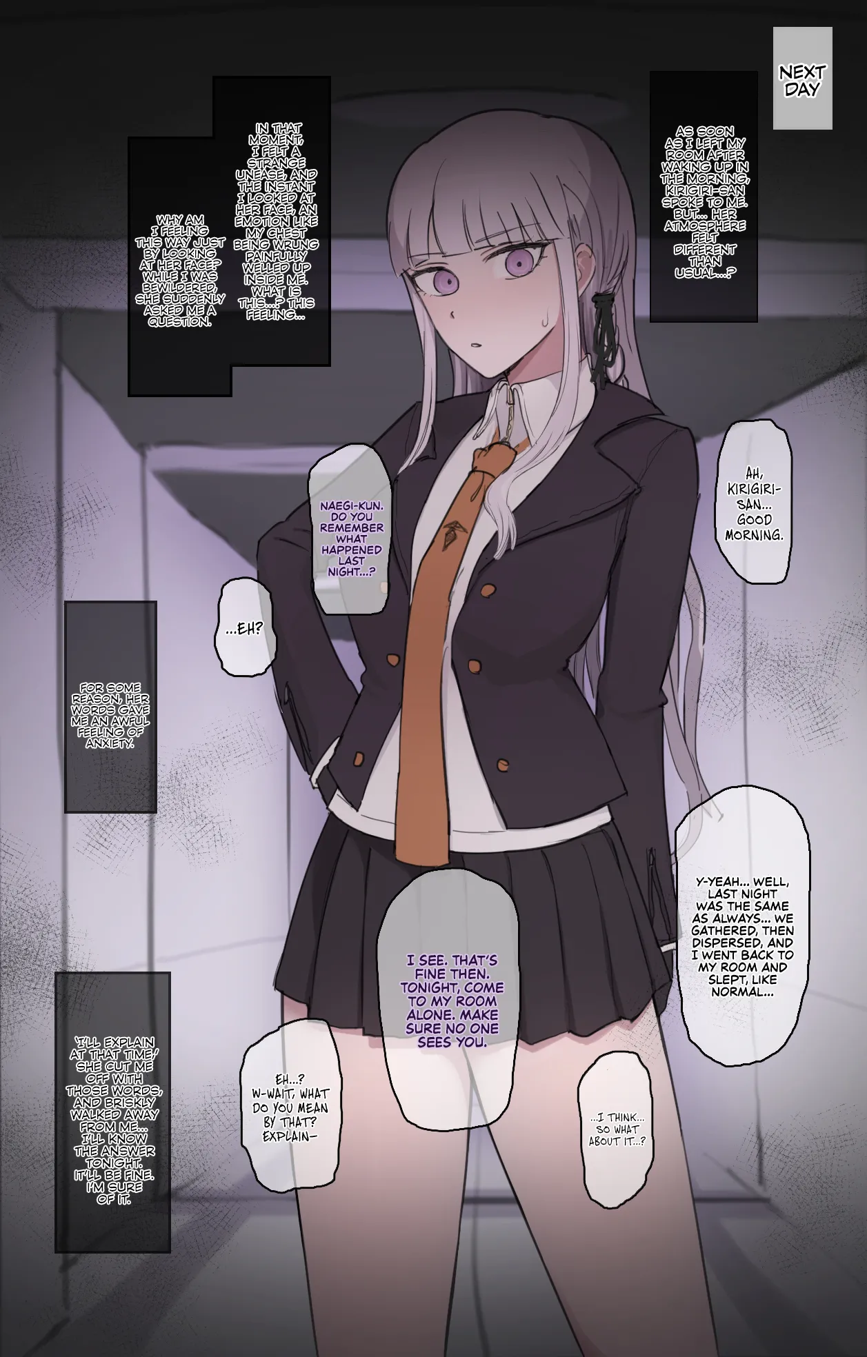 Kirigiri-san Anal licking page 1 full