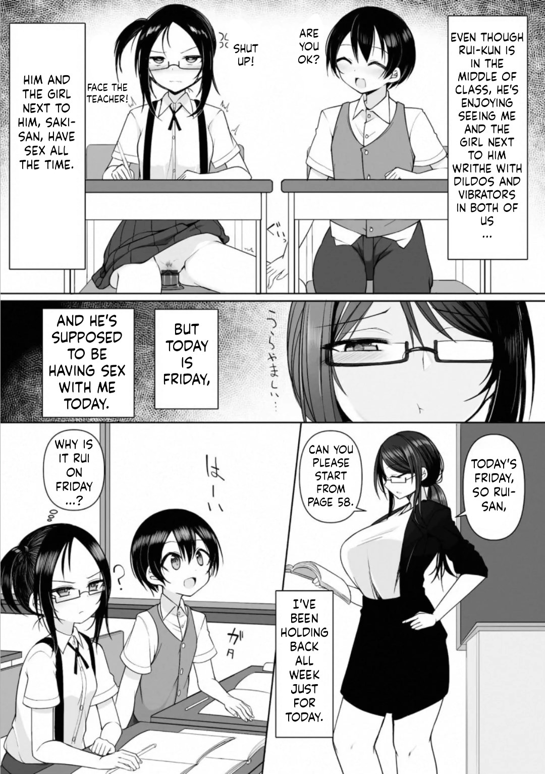 Rui-kun to Kinjo no Joshi Kousei no Onee-san Ch. 3 page 4 full