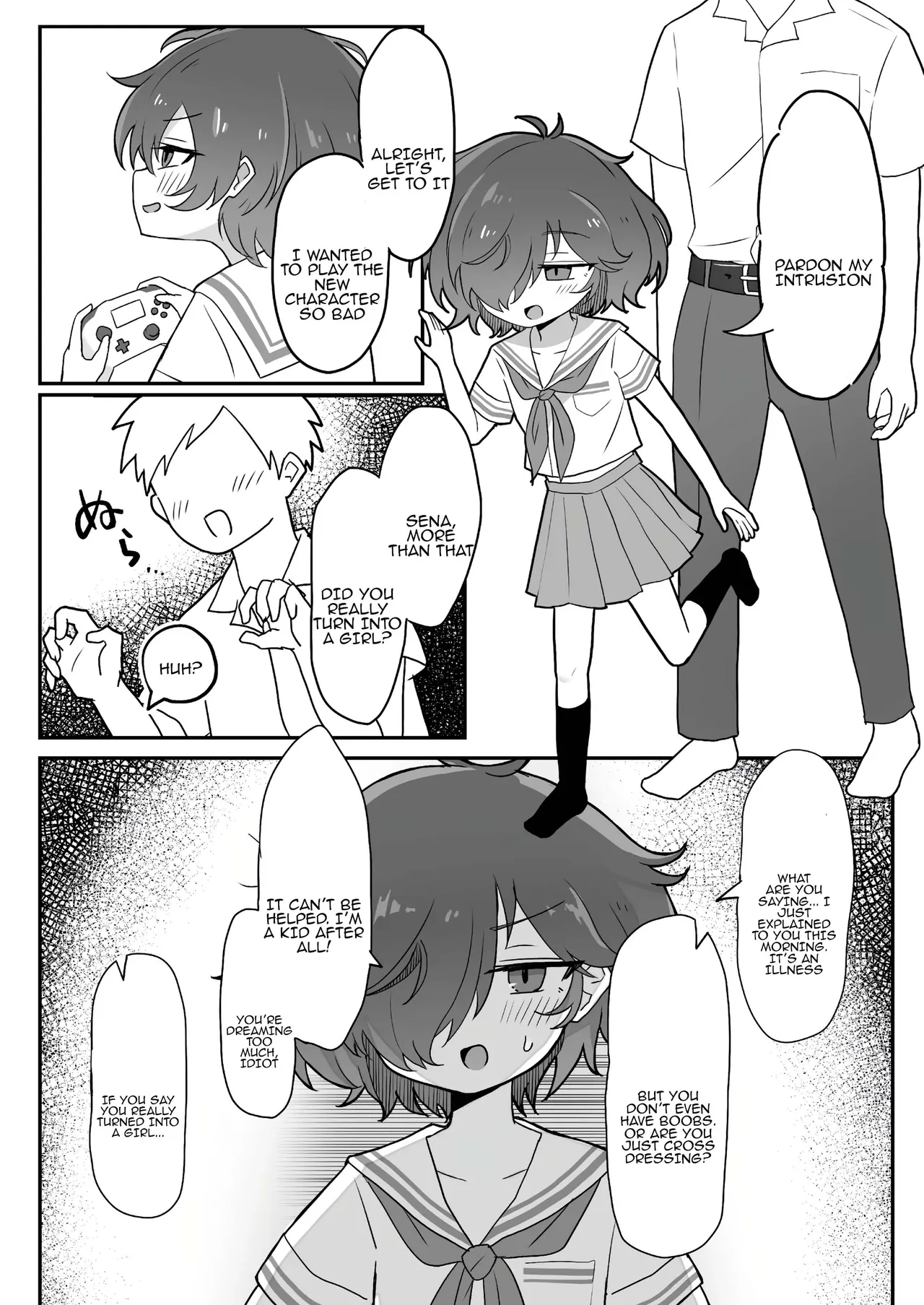 TS Shite mo Oretachi Tomodachi da yo na!? | We're still friends even if I TS, right? page 7 full
