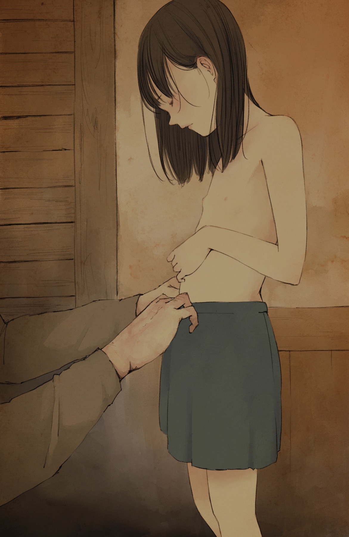 Hajimete no Kairaku o Ajiwatta Shoujo wa, Shidai ni Mi mo Kokoro mo Shitai Sarete Iku page 2 full