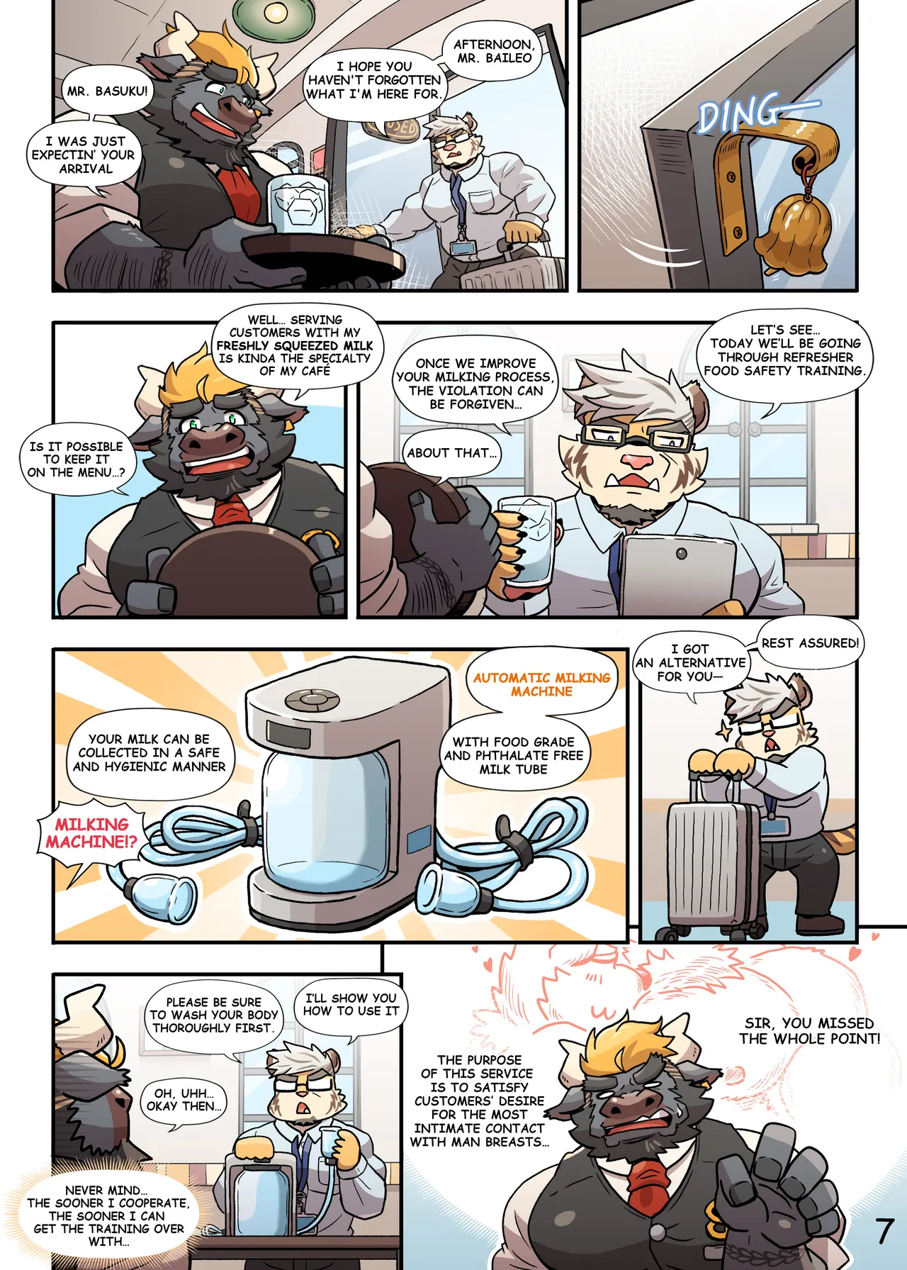 My Milky Daddies: Caffe Latte page 8 full