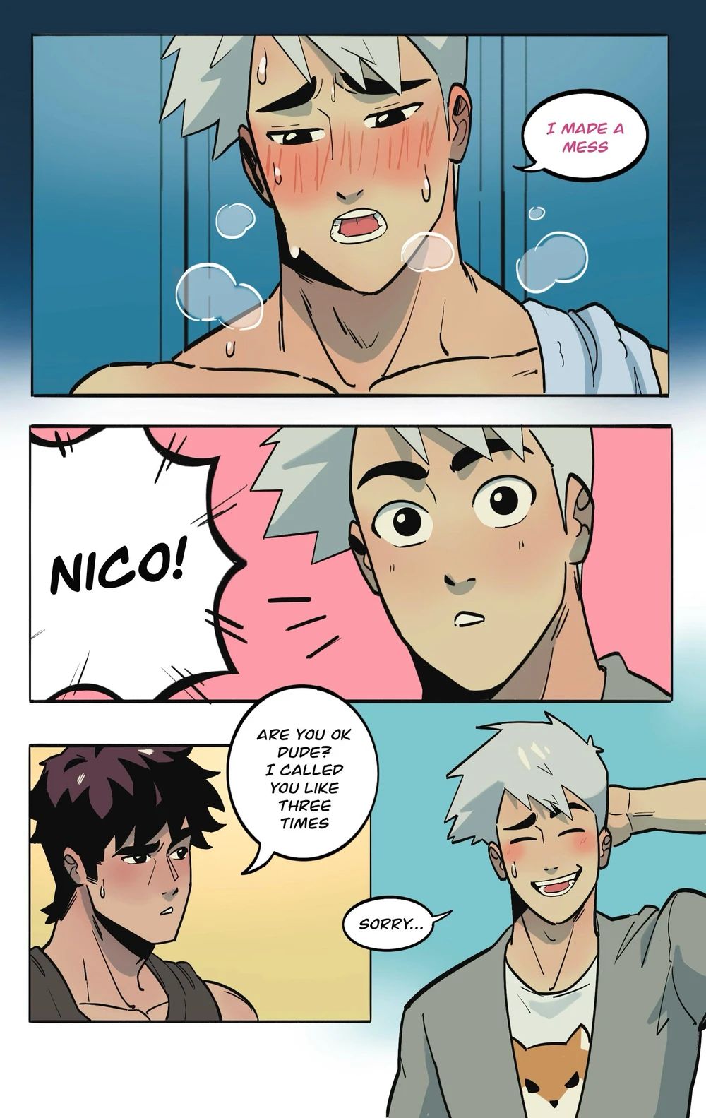 Touma Art – Blind Date page 7 full