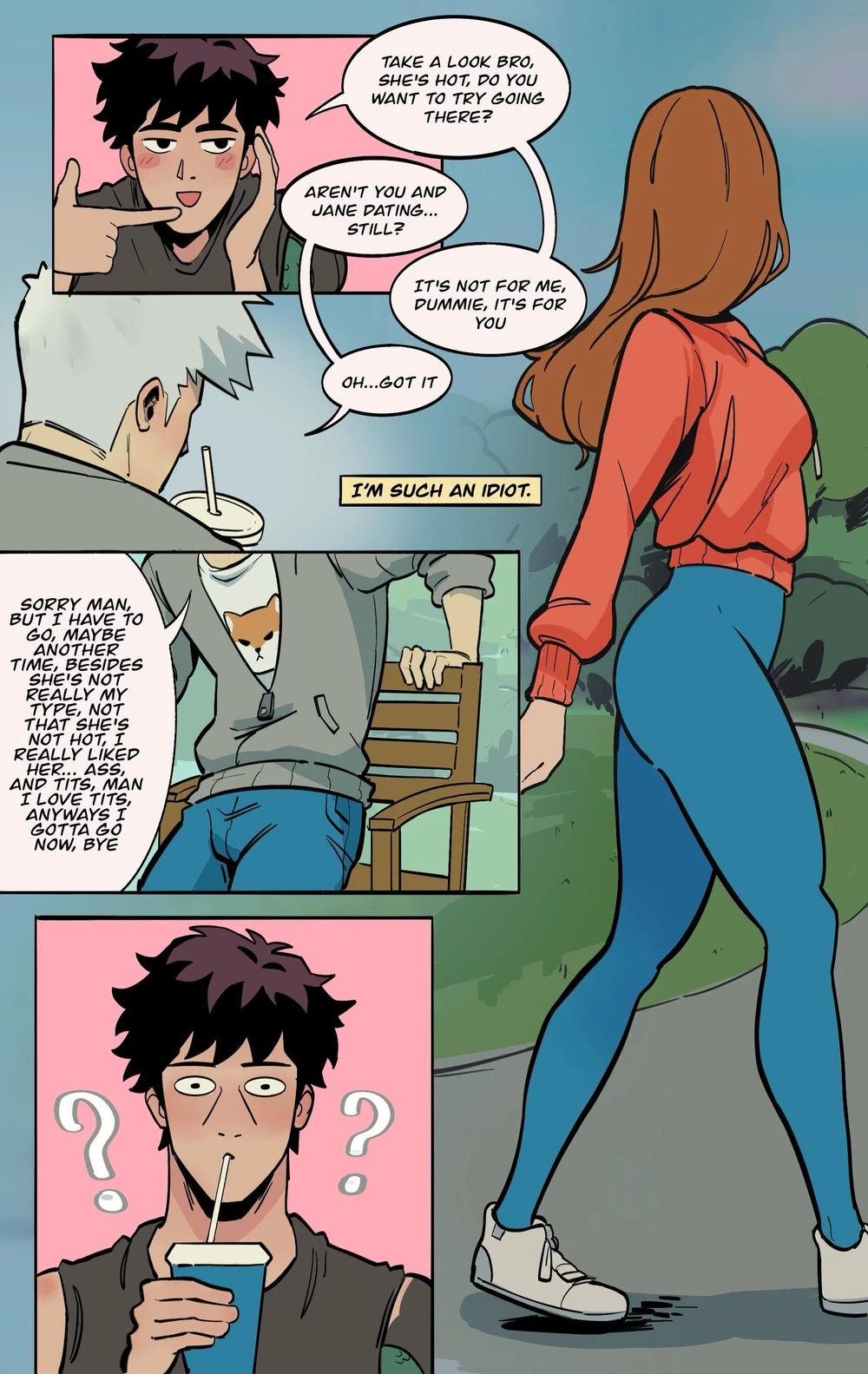 Touma Art – Blind Date page 8 full