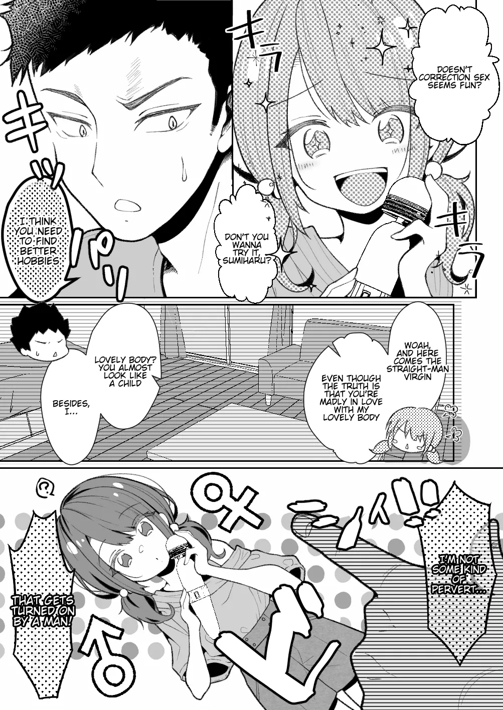 TS Mesugaki-chan wa Wakarase"rare"tai, TS brat wants to be taught a lesson page 6 full