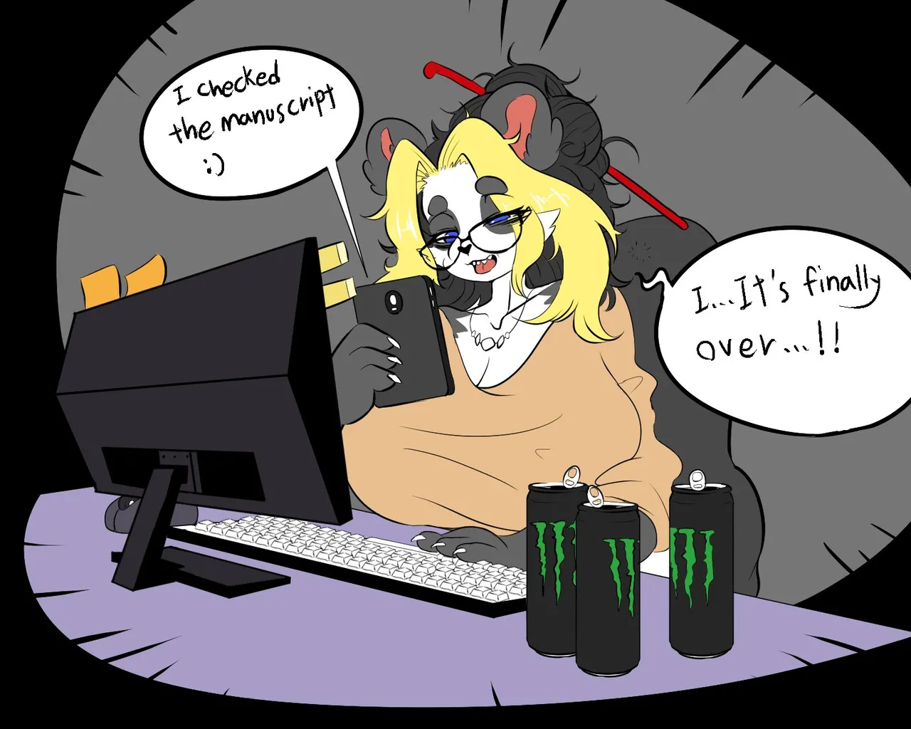 Maru and Mom page 1 full