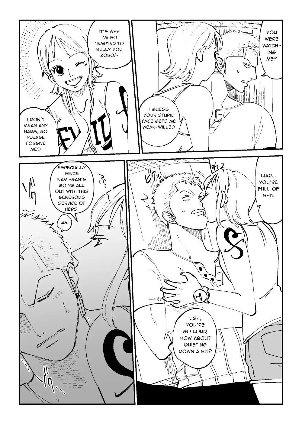 【R18】ZoroNami page 9 full