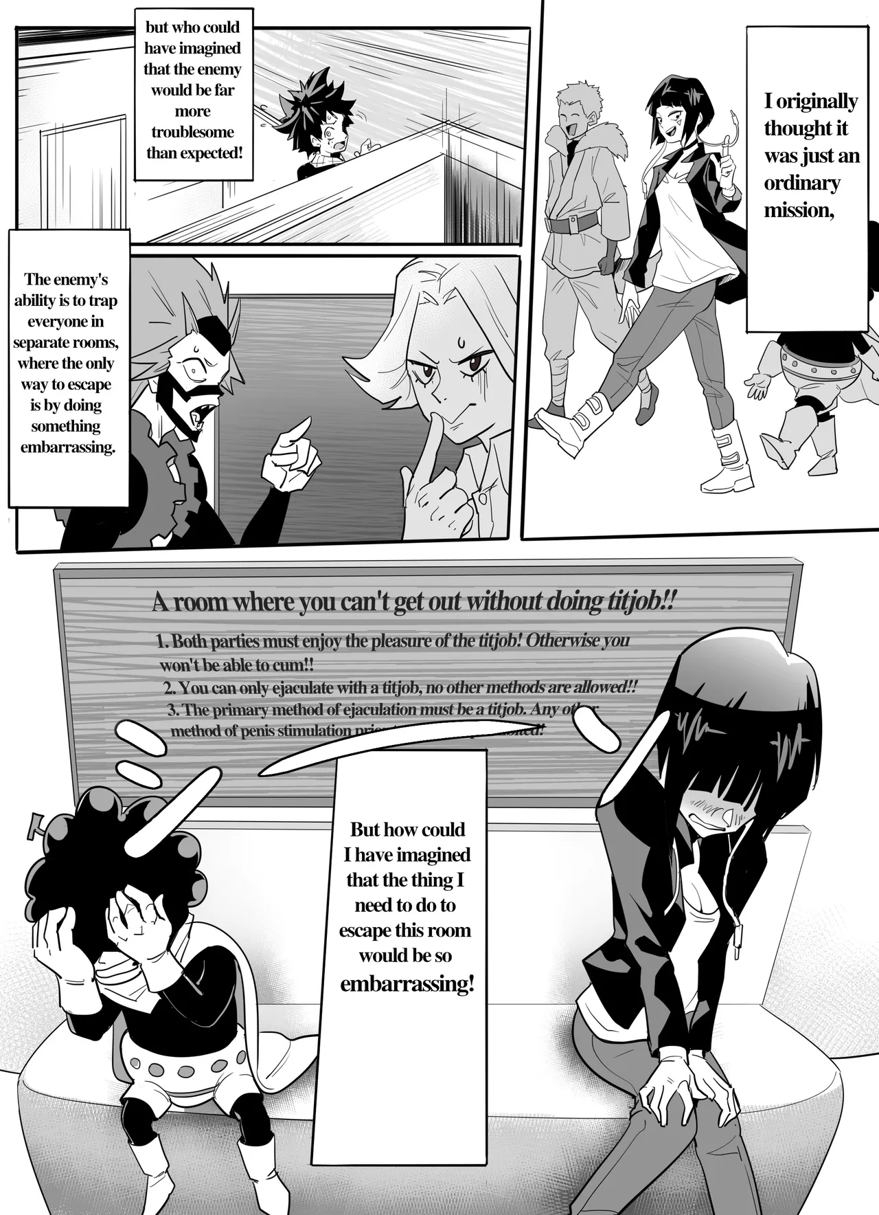 The room you can't leave unless you do a titjob page 2 full