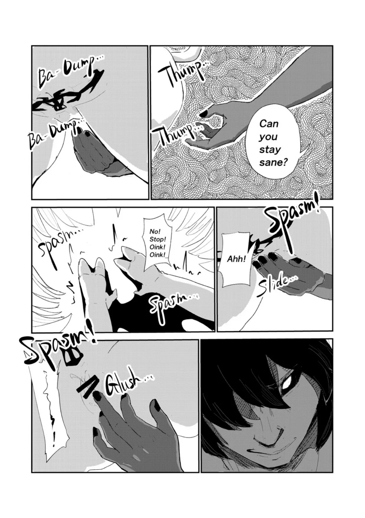 Englishキミは今日から豚魔族_第3話 page 2 full