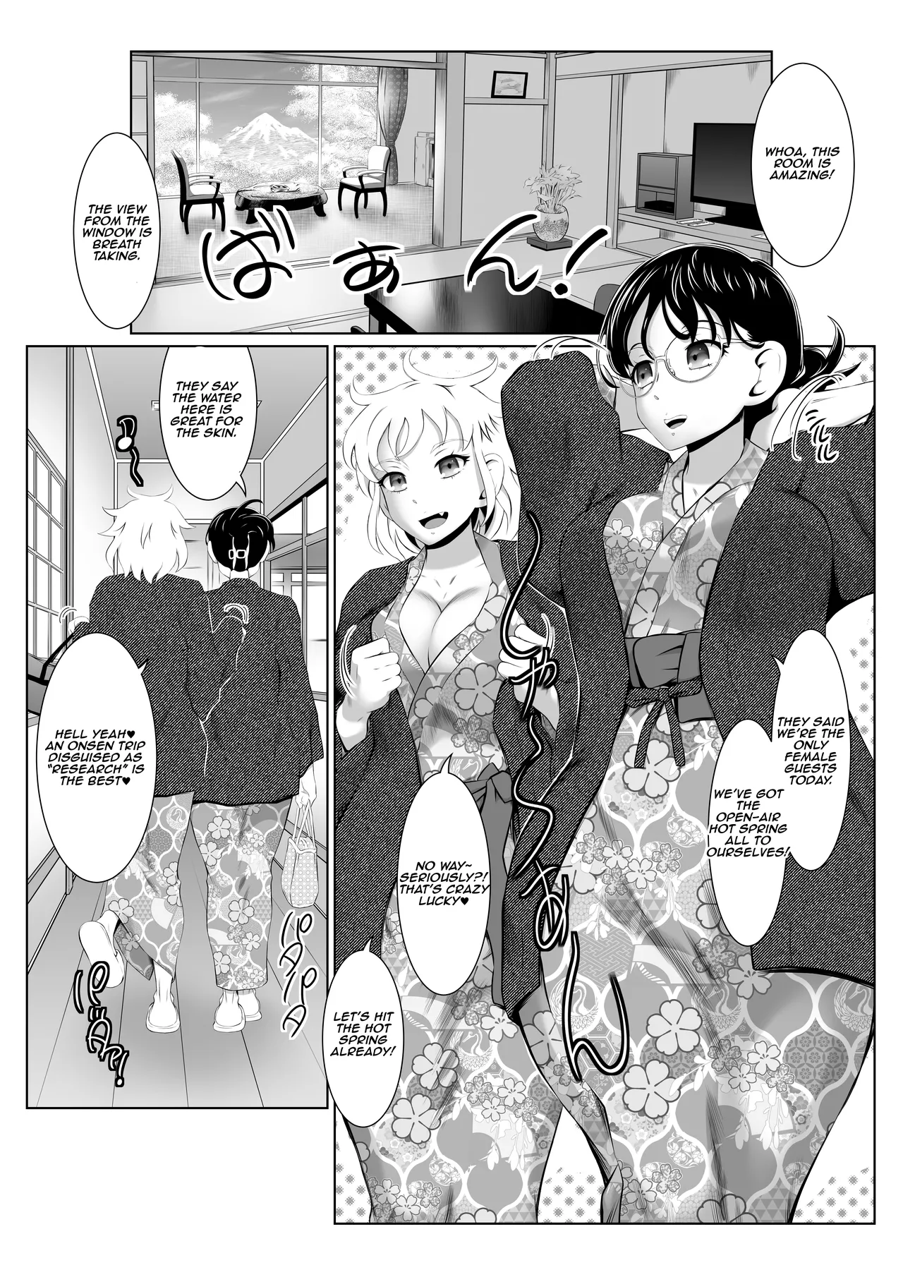 Hot Spring Assignment Group Sex Mission! page 4 full