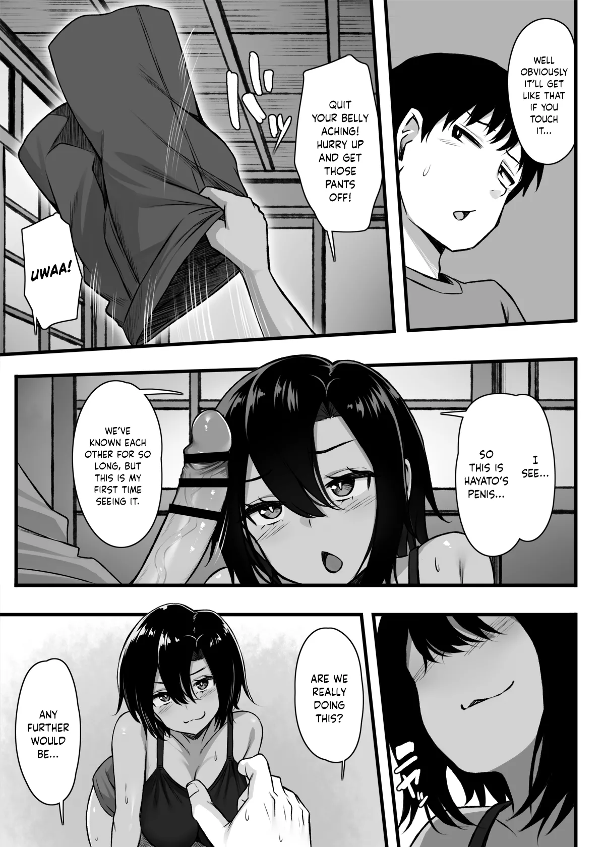 Makezu Girai na Osananajimi to H Shoubu suru Hanashi | A story where a Childhood Friend that hates Losing has a Sex Battle! page 3 full