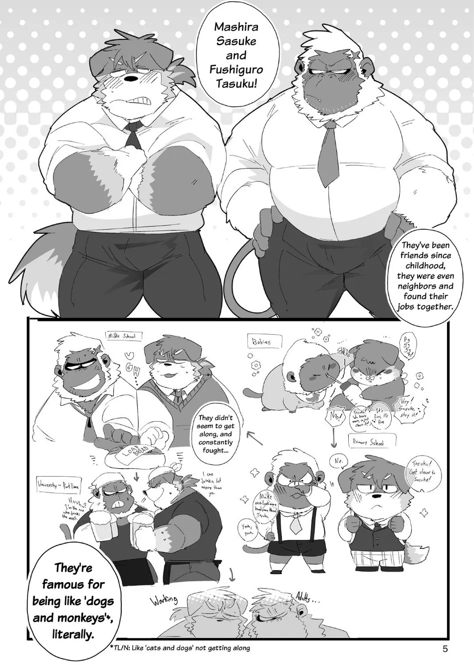 Fushiguro-kun and Mashira-kun page 5 full