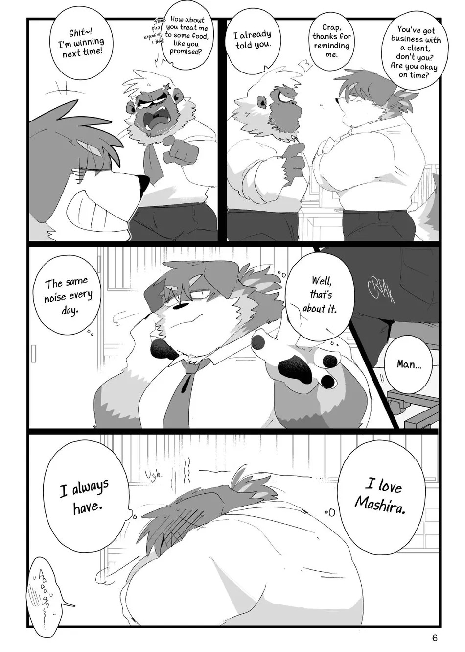 Fushiguro-kun and Mashira-kun page 6 full