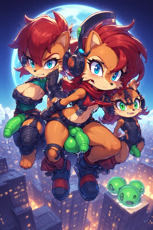 Sally Acorn's Furrnutians Empire. page 7 full